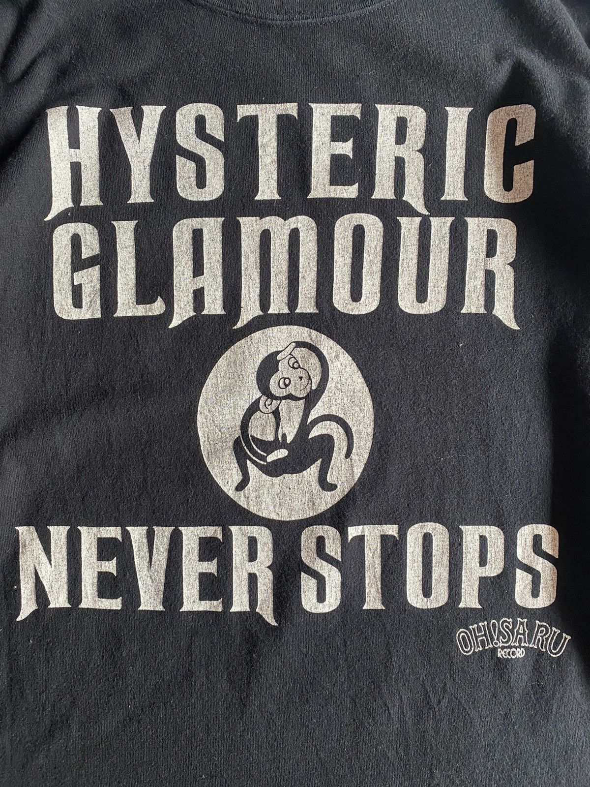 Hysteric Glamour HYSTERIC GLAMOUR NEVER STOPS OH!SARU RECORD Size US M / EU 48-50 / 2 - 3 Thumbnail