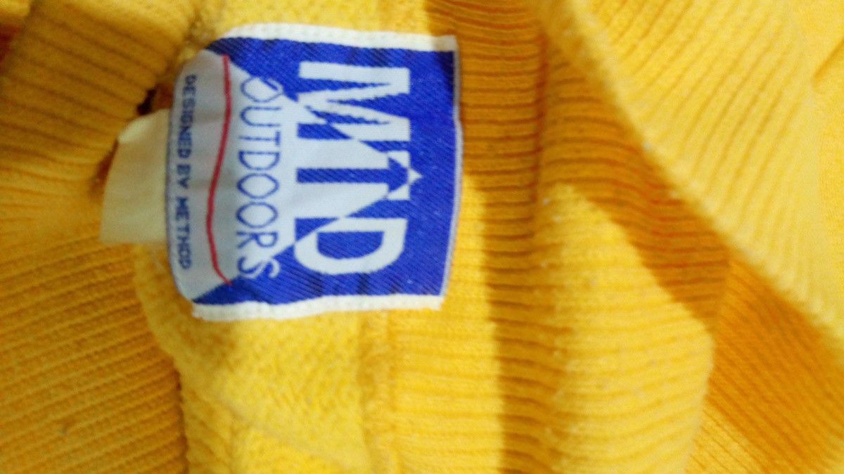 Japanese Brand MTD Outdoors Sweatshirt Spellout Big Logo Size L Size US L / EU 52-54 / 3 - 7 Thumbnail