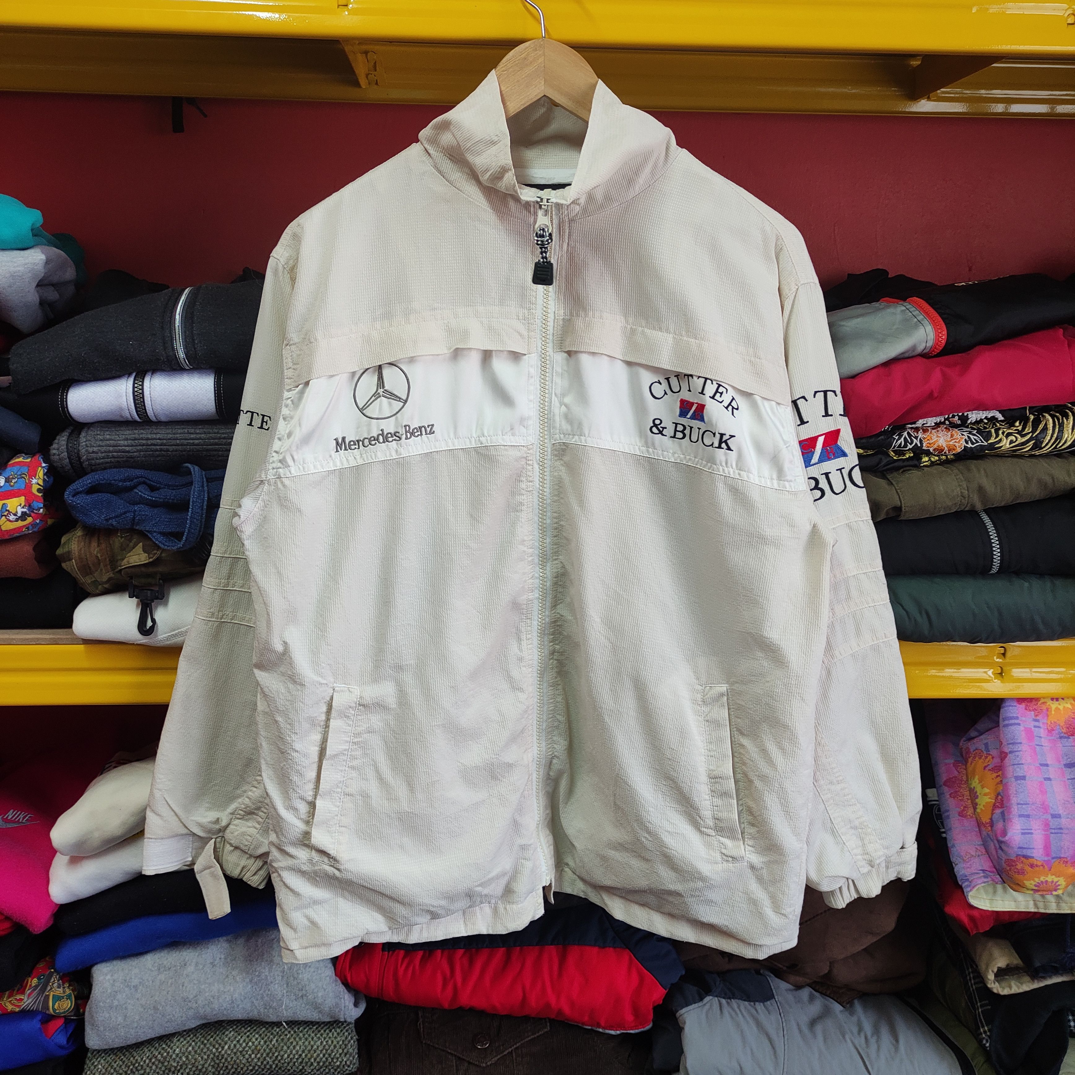 Cutter & Buck × Mercedes-Benz Vtg Cutter & Buck X Mercedes Benz jacket Size US S / EU 44-46 / 1 - 2 Thumbnail