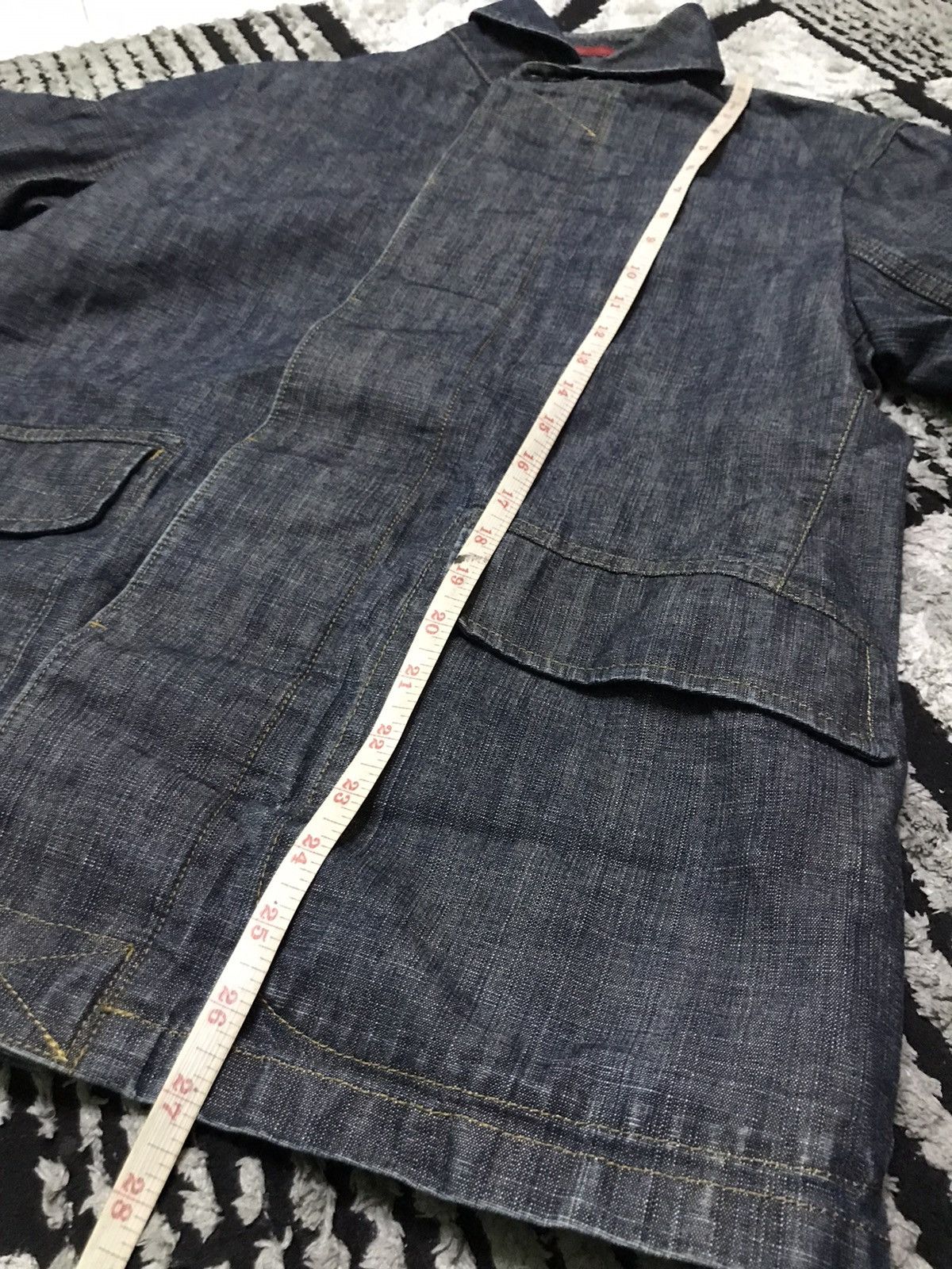 Vintage 23 homme denim jacket Size US L / EU 52-54 / 3 - 6 Thumbnail
