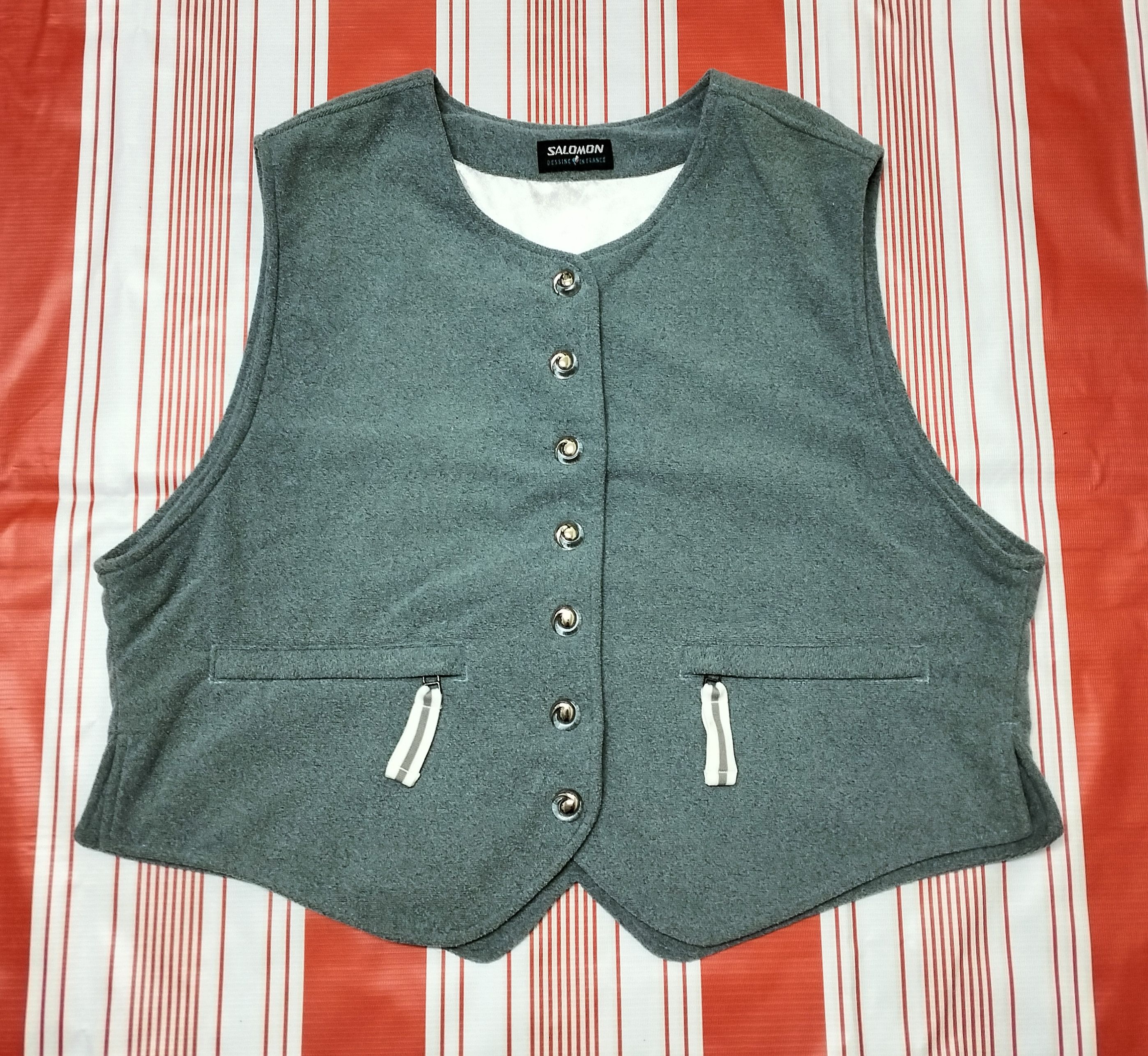 Salomon × Vintage Vintage Salomon vest bottom sweater Size S / US 4 / IT 40 - 1 Thumbnail