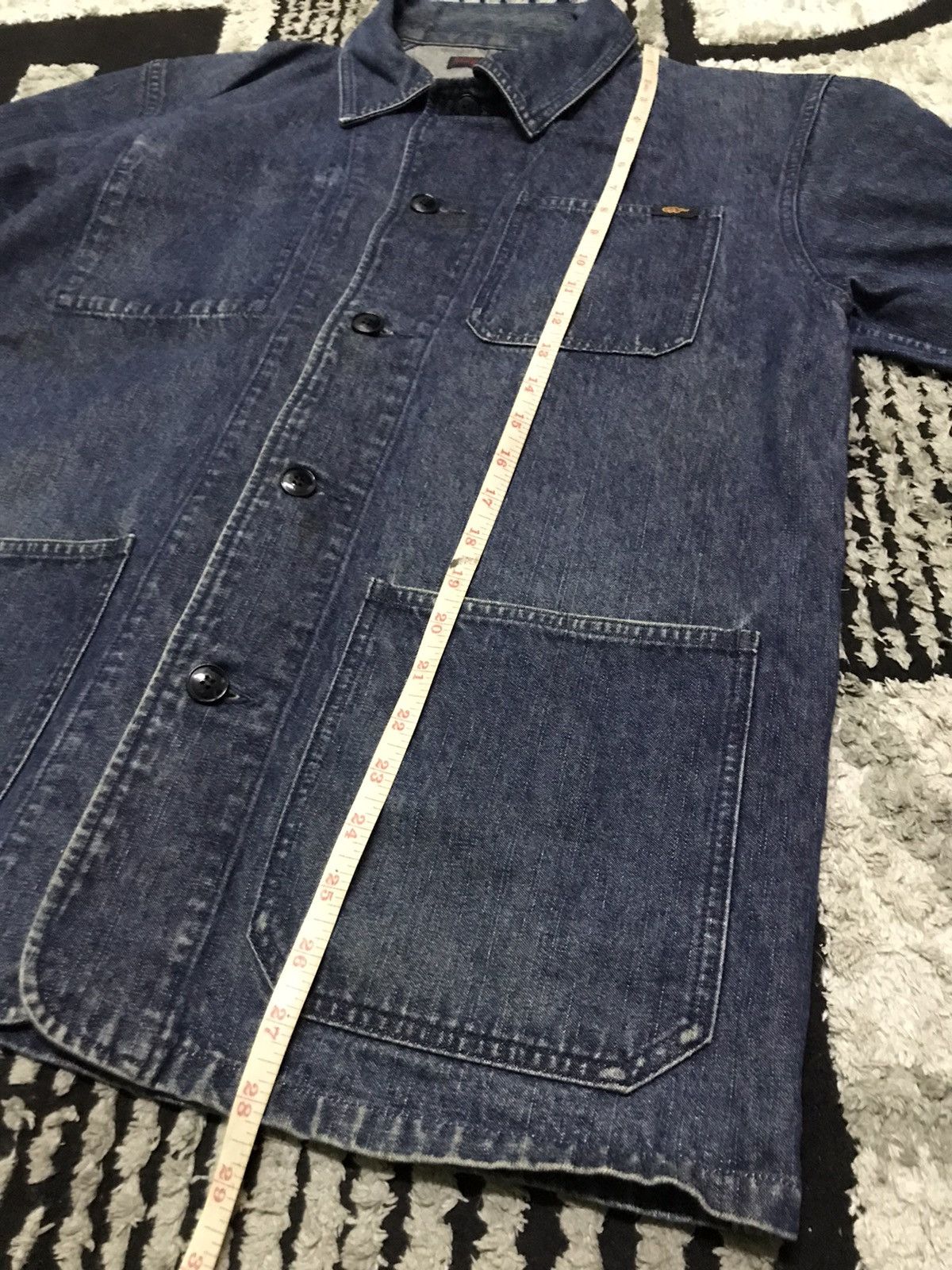 Vintage Gaijin made chore denim jacket Size US L / EU 52-54 / 3 - 8 Thumbnail