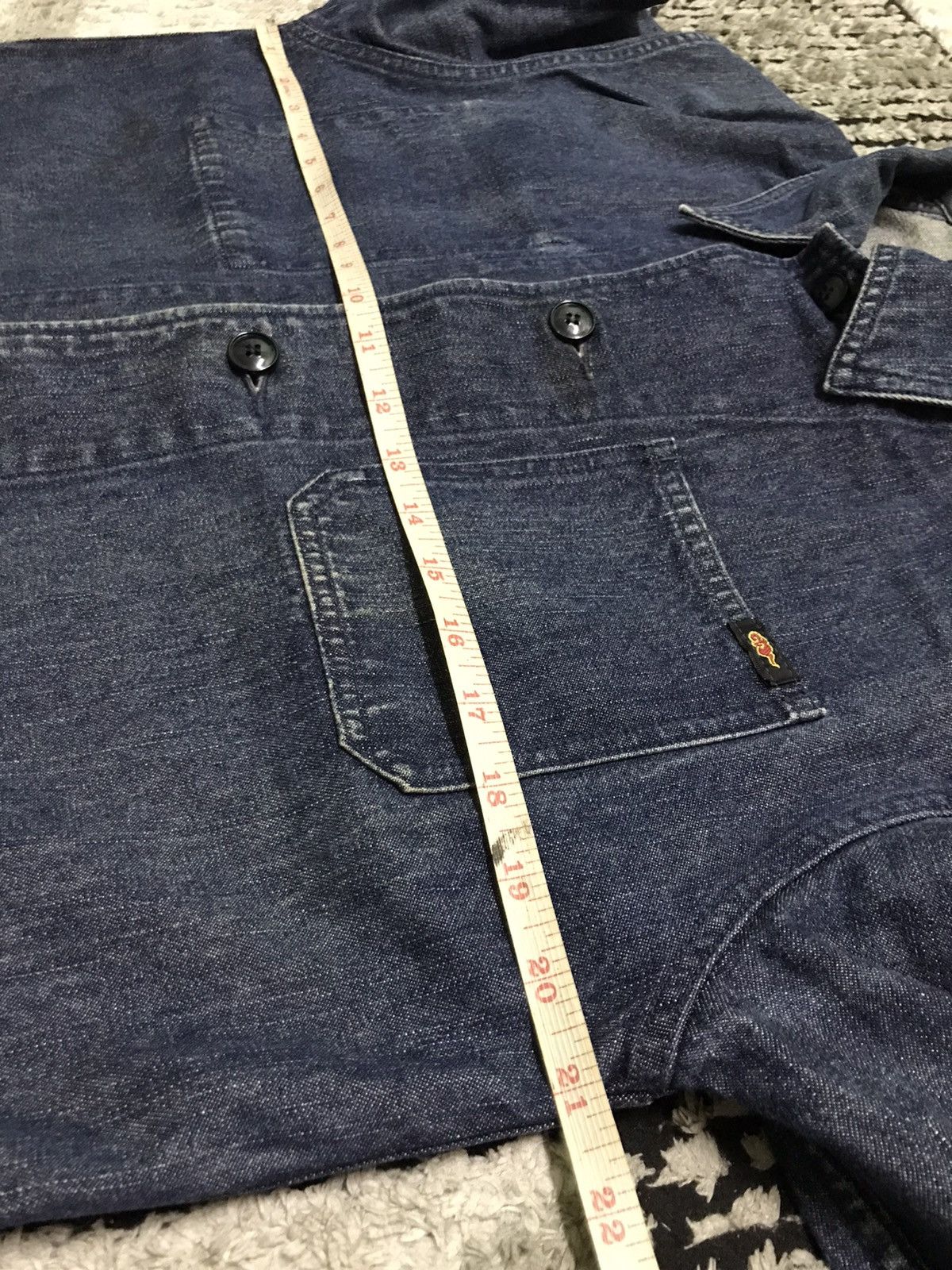 Vintage Gaijin made chore denim jacket Size US L / EU 52-54 / 3 - 7 Thumbnail