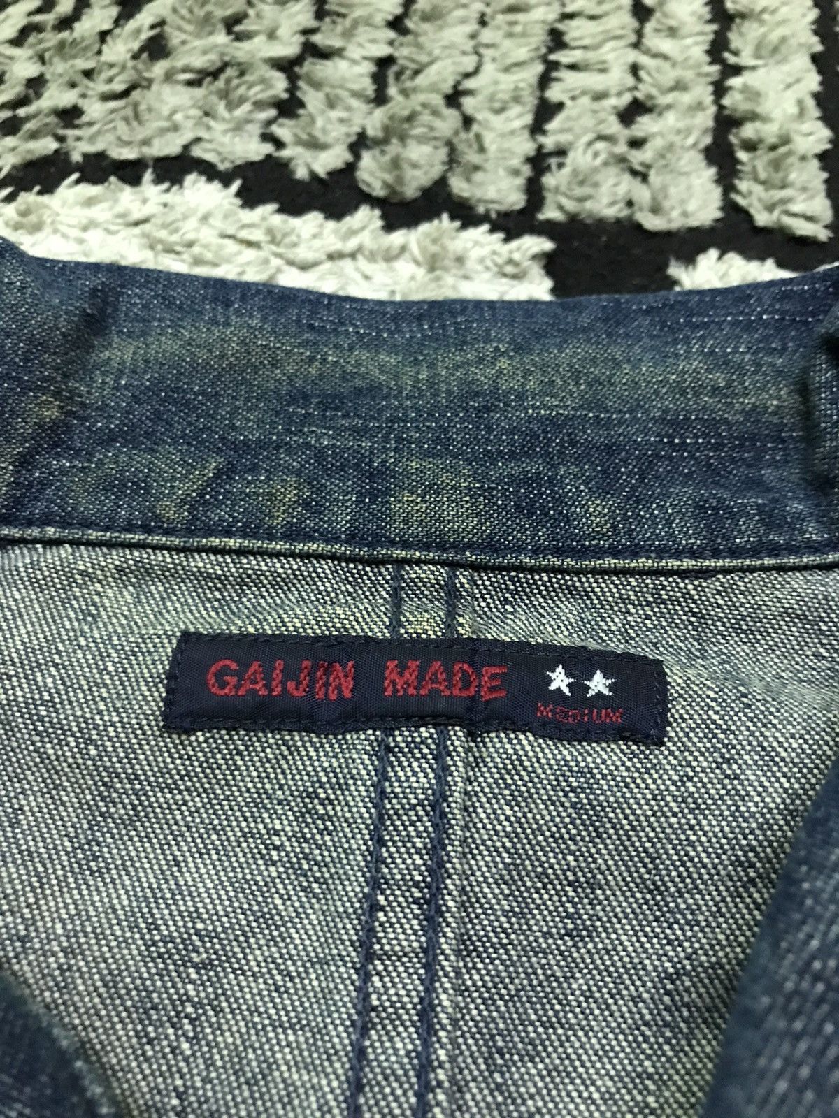 Vintage Gaijin made chore denim jacket Size US L / EU 52-54 / 3 - 5 Thumbnail