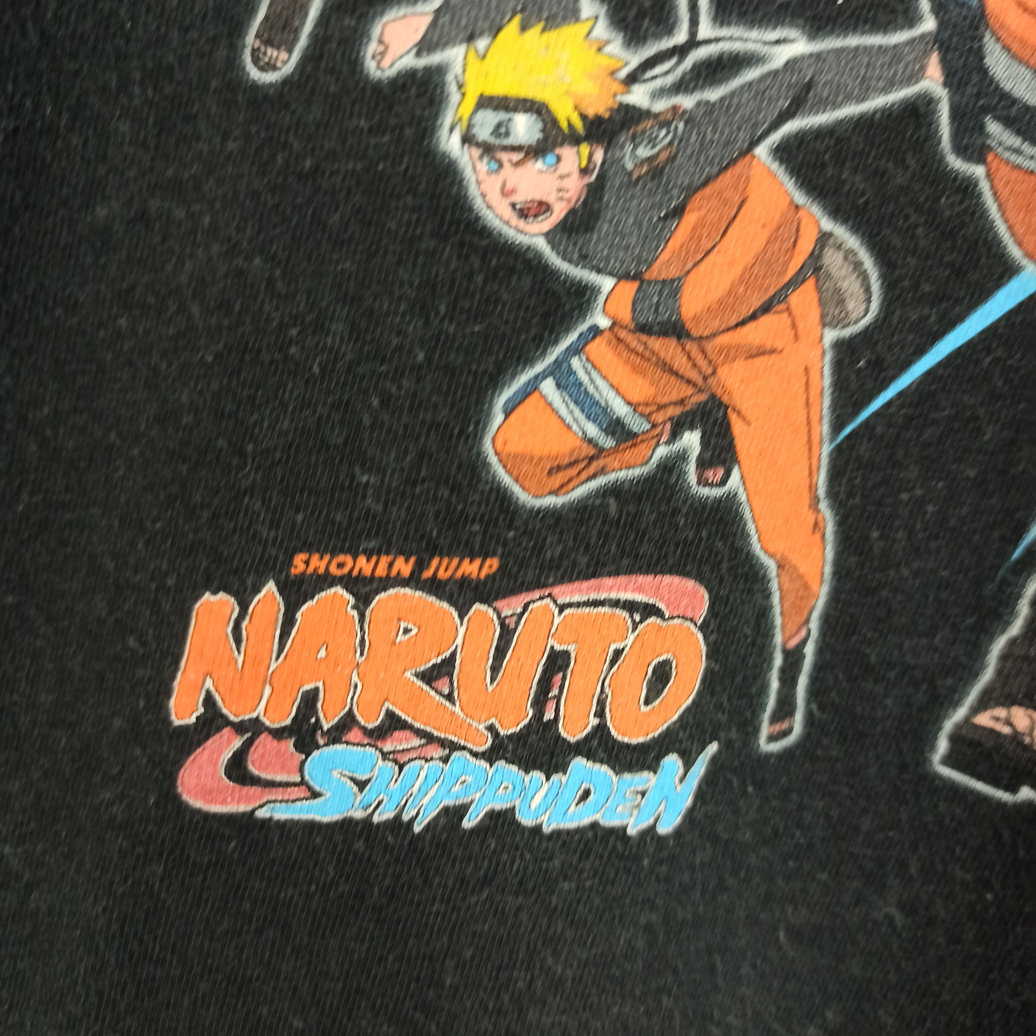 Anime Vintage Naruto Shippuden Kagebunshin No Jutsu TShirt Manga Size US M / EU 48-50 / 2 - 4 Thumbnail