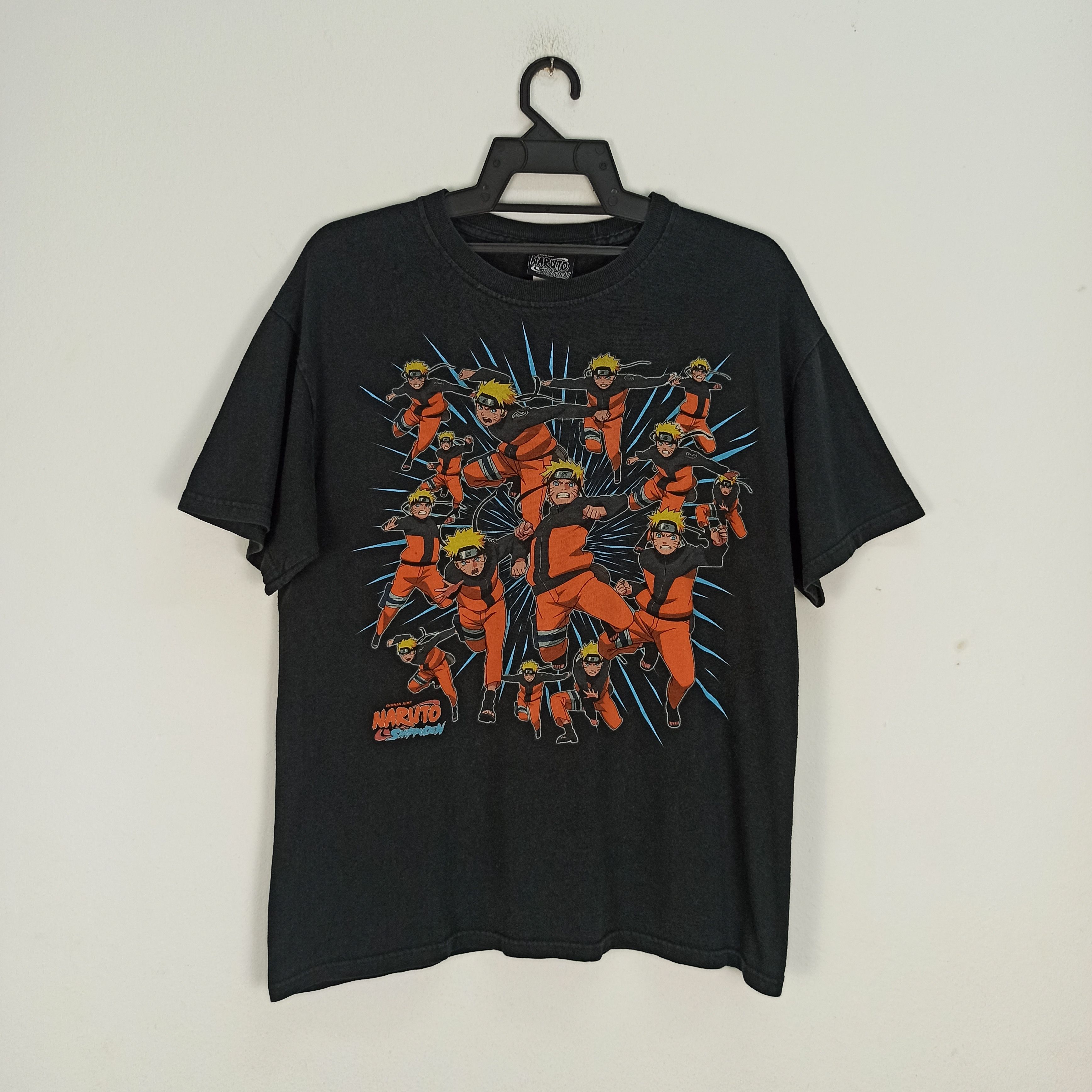 Anime Vintage Naruto Shippuden Kagebunshin No Jutsu TShirt Manga Size US M / EU 48-50 / 2 - 1 Thumbnail