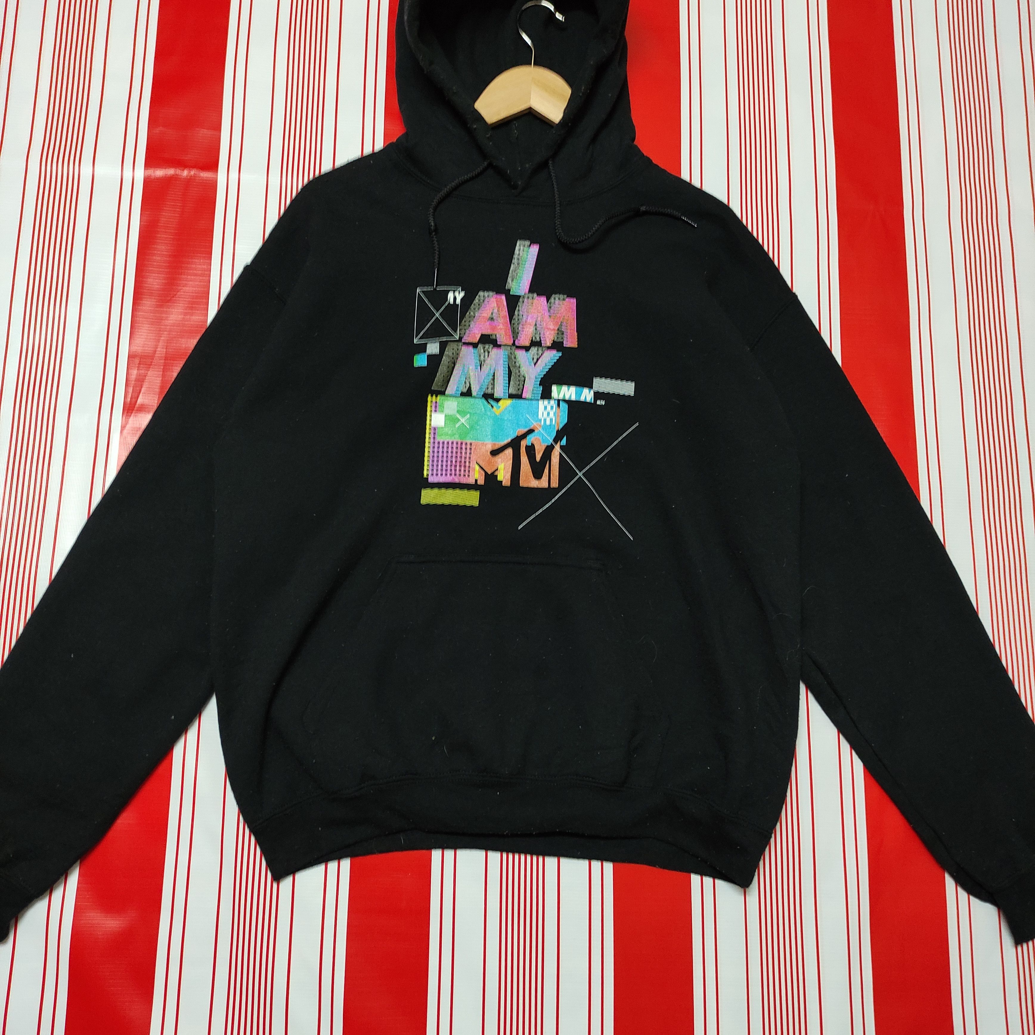 Japanese Brand × Mtv MTV@Viacom Hoodie Sweater Size US M / EU 48-50 / 2 - 1 Thumbnail