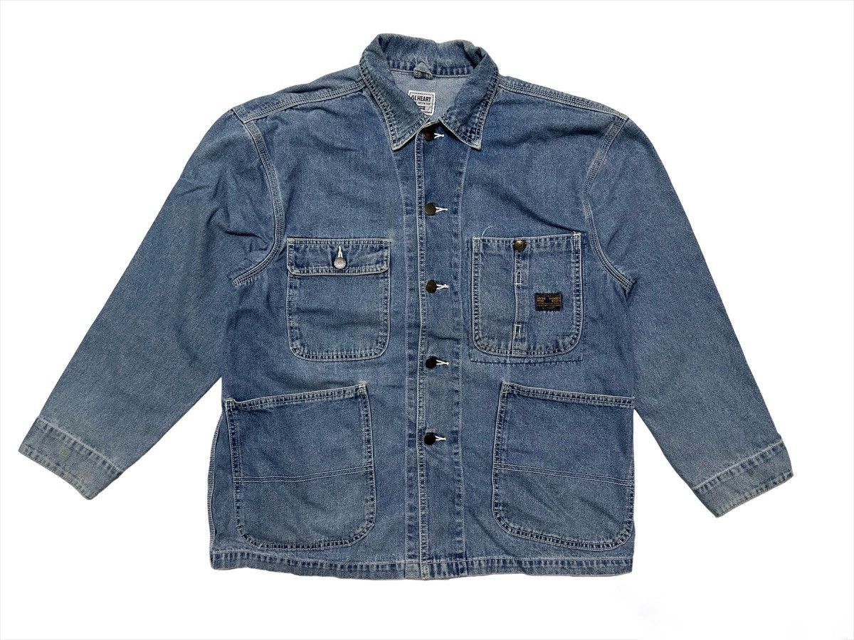 Vintage GL heart denim jacket Size US M / EU 48-50 / 2 - 1 Thumbnail