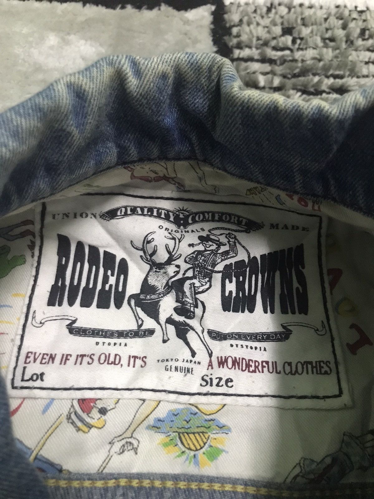 Other Rodeo Crowns denim jacket Size US M / EU 48-50 / 2 - 4 Thumbnail