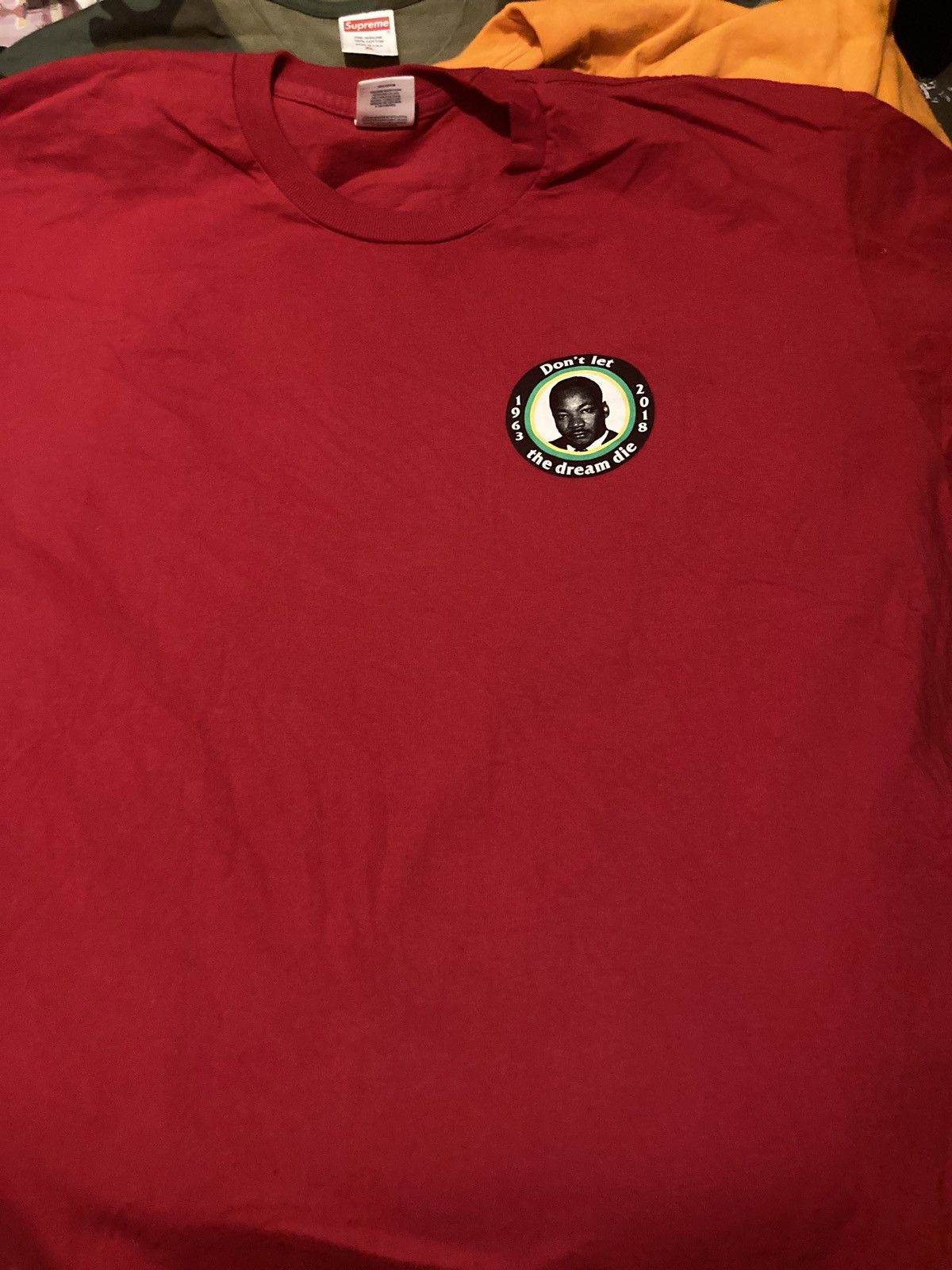 Supreme Supreme MLK Dream Tee Size US XL / EU 56 / 4 - 1 Thumbnail