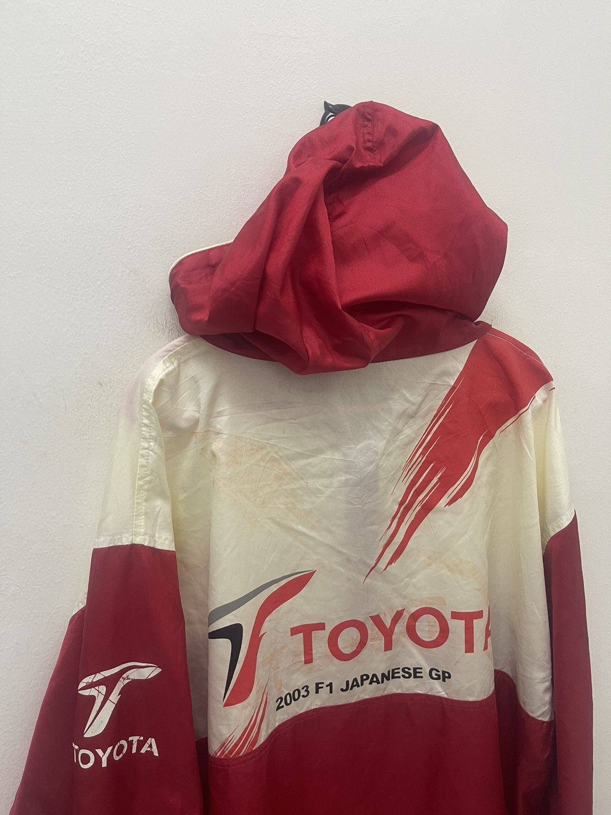 Formula 1 Rare Vintage TOYOTA RACING 2003 F1 Japanese GP Panasonic Size US L / EU 52-54 / 3 - 3 Thumbnail