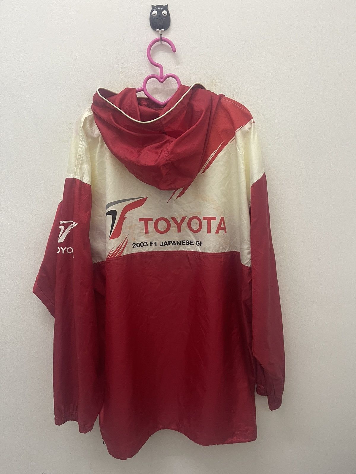 Formula 1 Rare Vintage TOYOTA RACING 2003 F1 Japanese GP Panasonic Size US L / EU 52-54 / 3 - 1 Thumbnail
