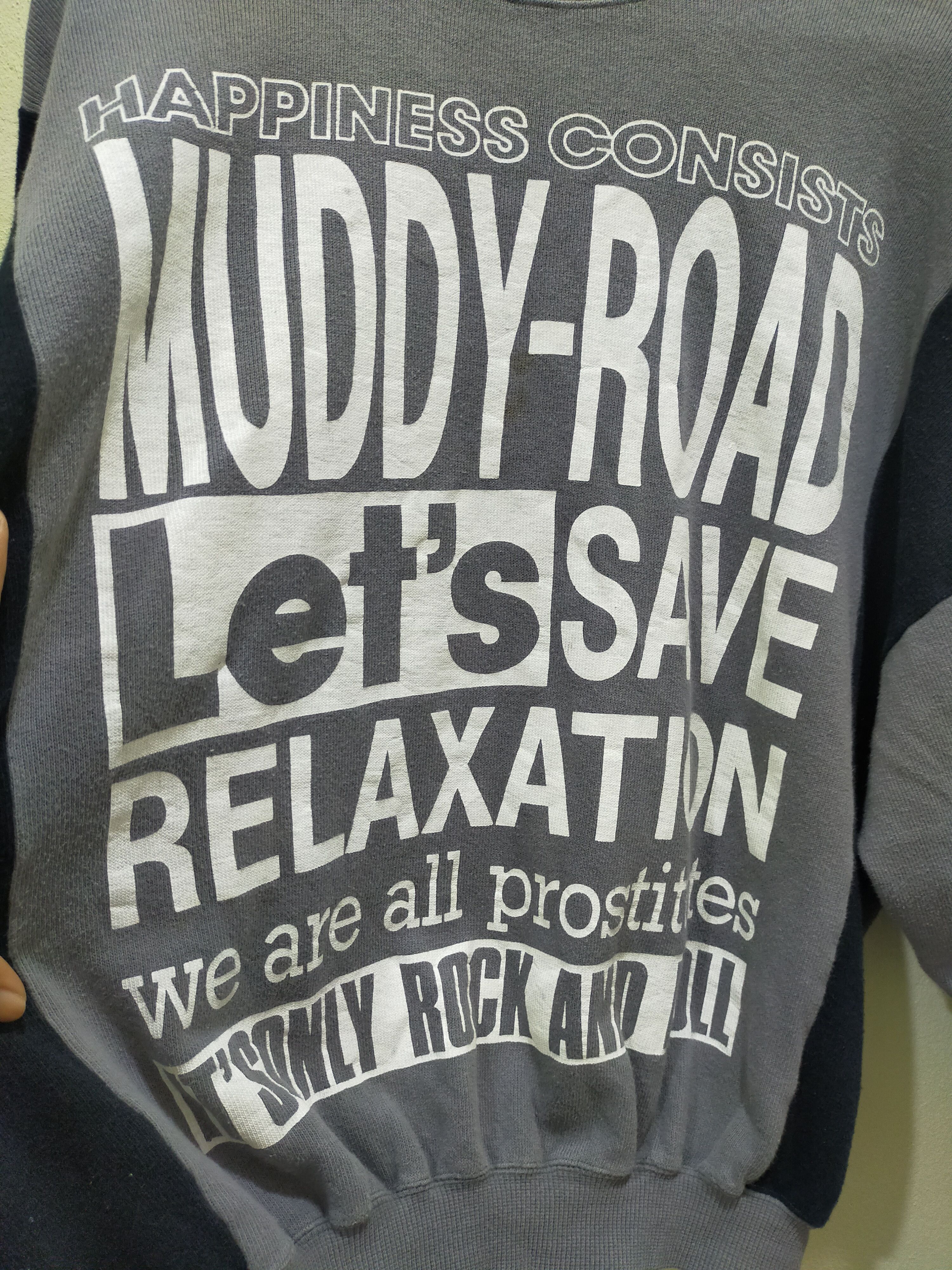 Vintage Vintage Adventure House Muddy-Road Rock & Roll Sweatshirt Size US M / EU 48-50 / 2 - 2 Thumbnail