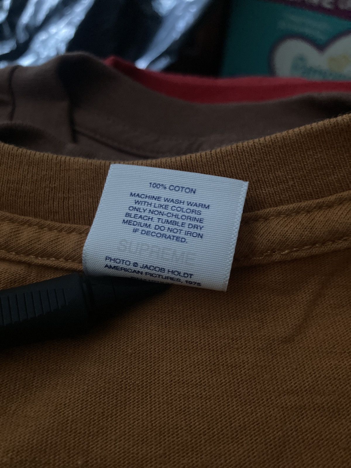 Supreme Supreme American picture tee Size US XL / EU 56 / 4 - 4 Thumbnail