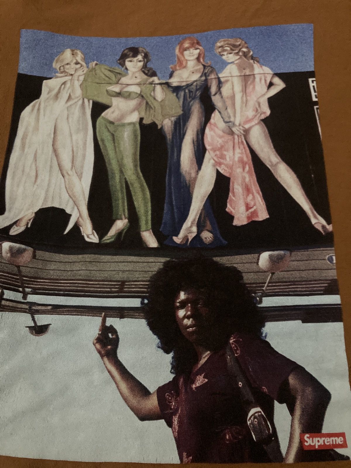 Supreme Supreme American picture tee Size US XL / EU 56 / 4 - 3 Thumbnail