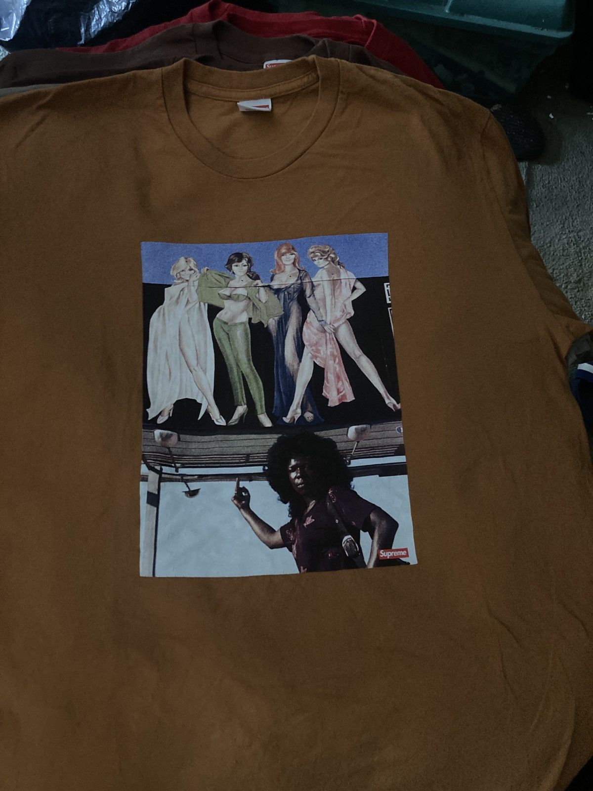 Supreme Supreme American picture tee Size US XL / EU 56 / 4 - 1 Thumbnail