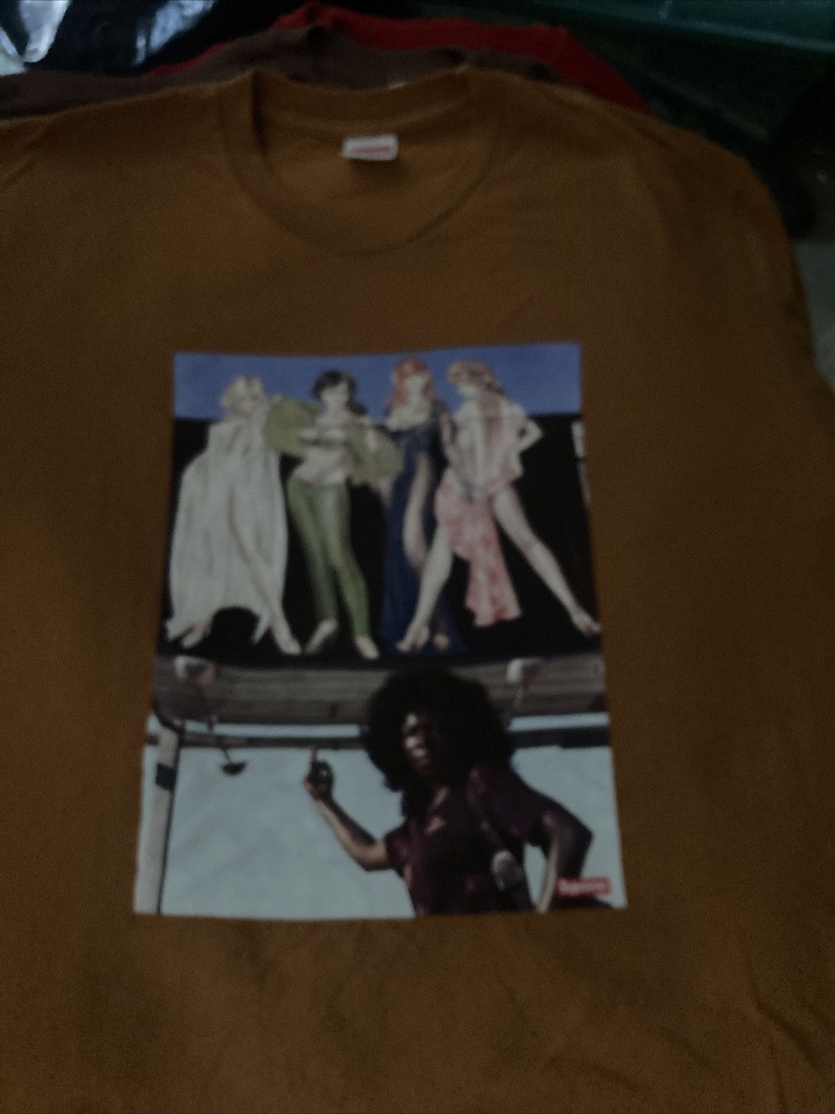 Supreme Supreme American picture tee Size US XL / EU 56 / 4 - 2 Thumbnail