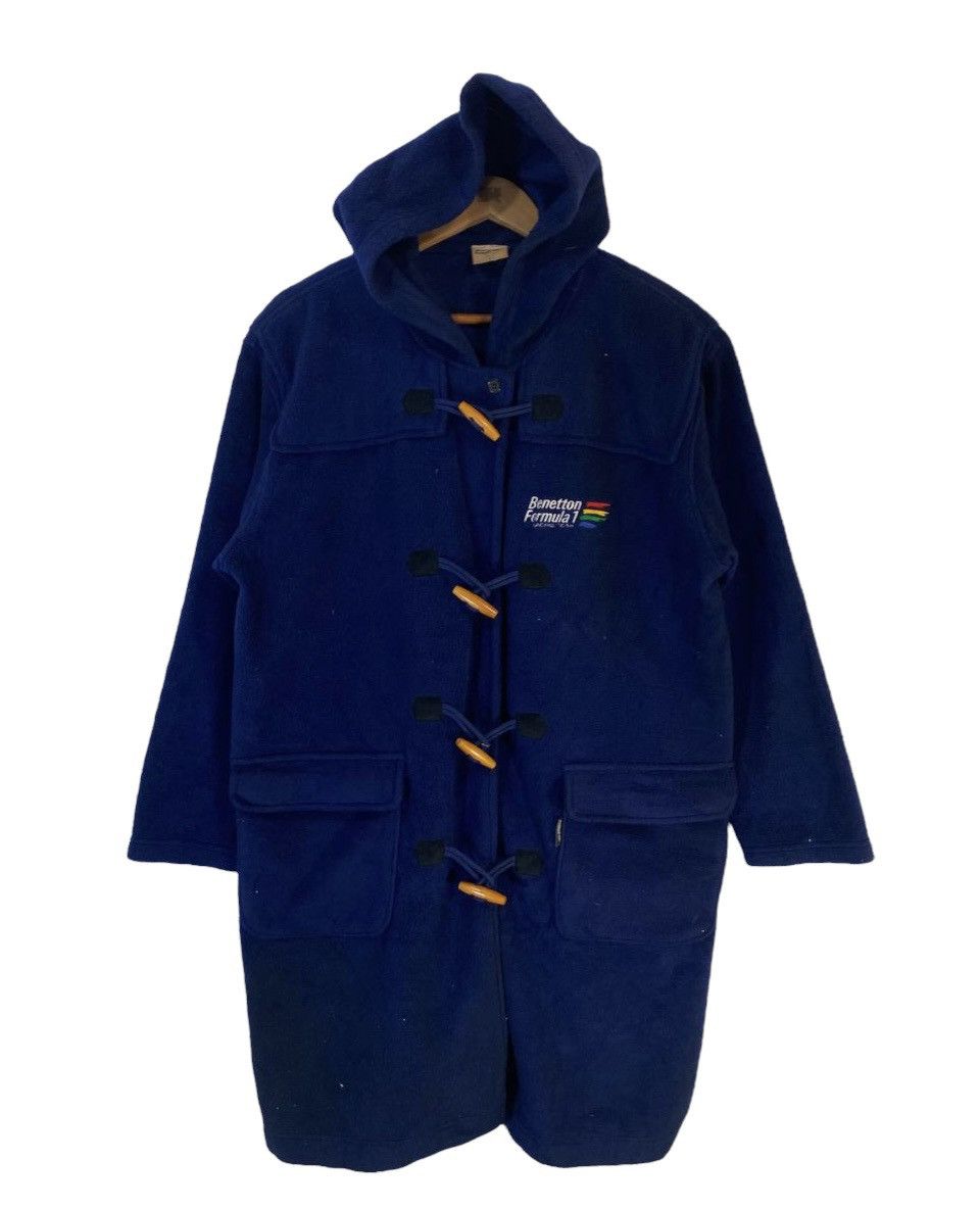 Benetton Benetton Formula 1 Fleece Long Coat Nice Design Size US L / EU 52-54 / 3 - 1 Thumbnail