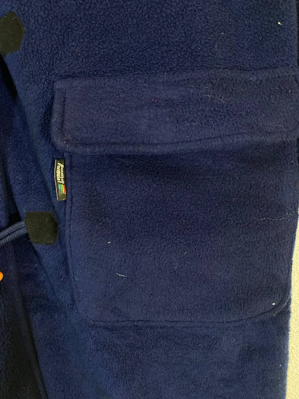 Benetton Benetton Formula 1 Fleece Long Coat Nice Design Size US L / EU 52-54 / 3 - 7 Thumbnail