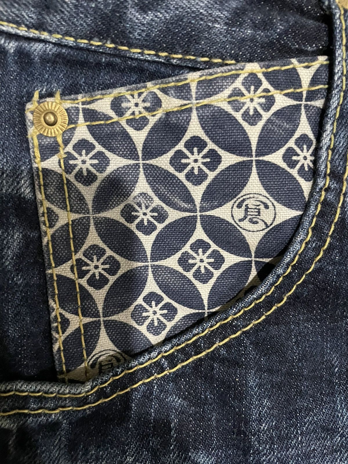 Eternal Rare💥 Eternal Stonewash Traditional Japan Motif Jeans Size US 34 / EU 50 - 17 Thumbnail