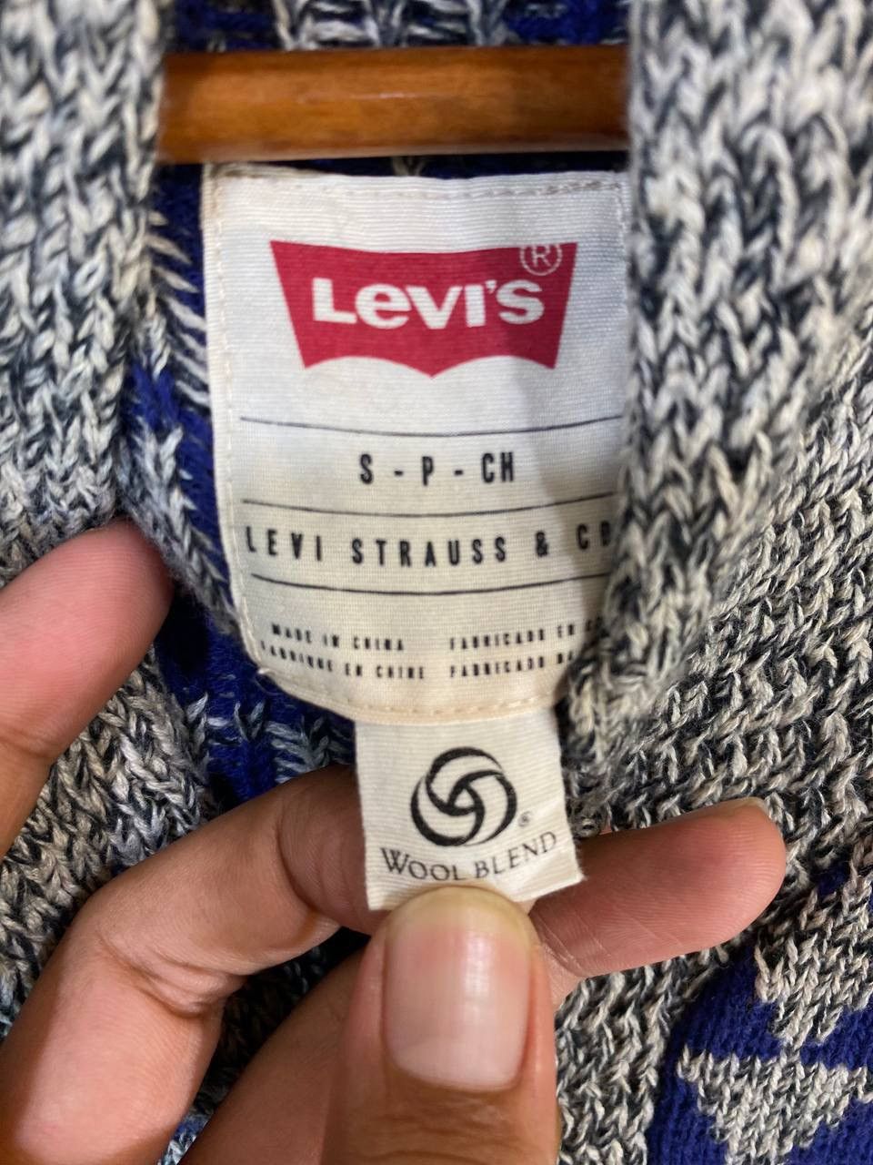 Levi's Levi’s Knitted Cardigan Wool Blend Nice Design Size US M / EU 48-50 / 2 - 9 Thumbnail