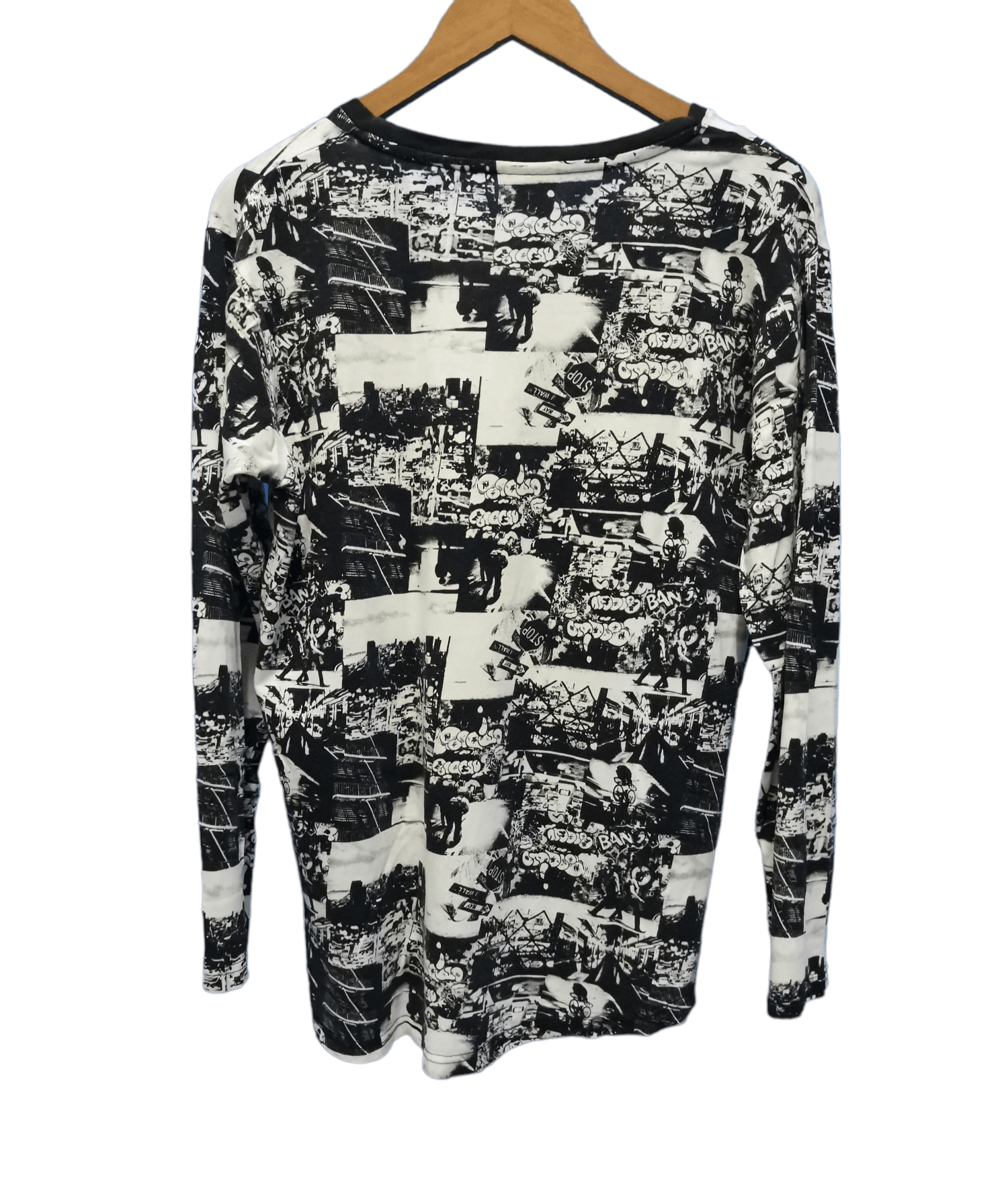 Japanese Brand Durante Japanese Brand All Over Print Long Sleeve Streetwear Size US L / EU 52-54 / 3 - 2 Thumbnail