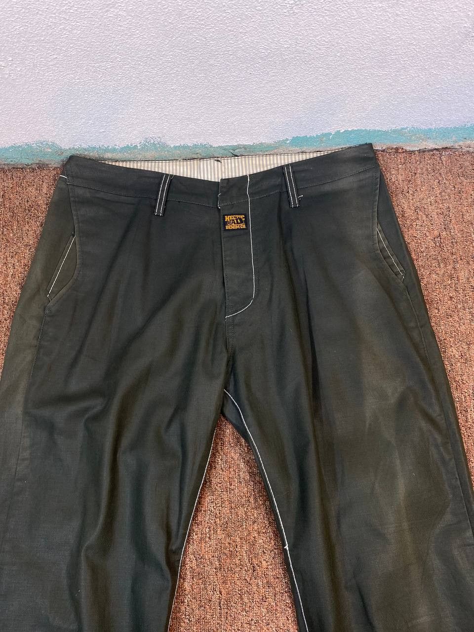realmad HECTIC vintage mad hectic japanese brands casual pants sunfaded Size US 36 / EU 52 - 9 Thumbnail