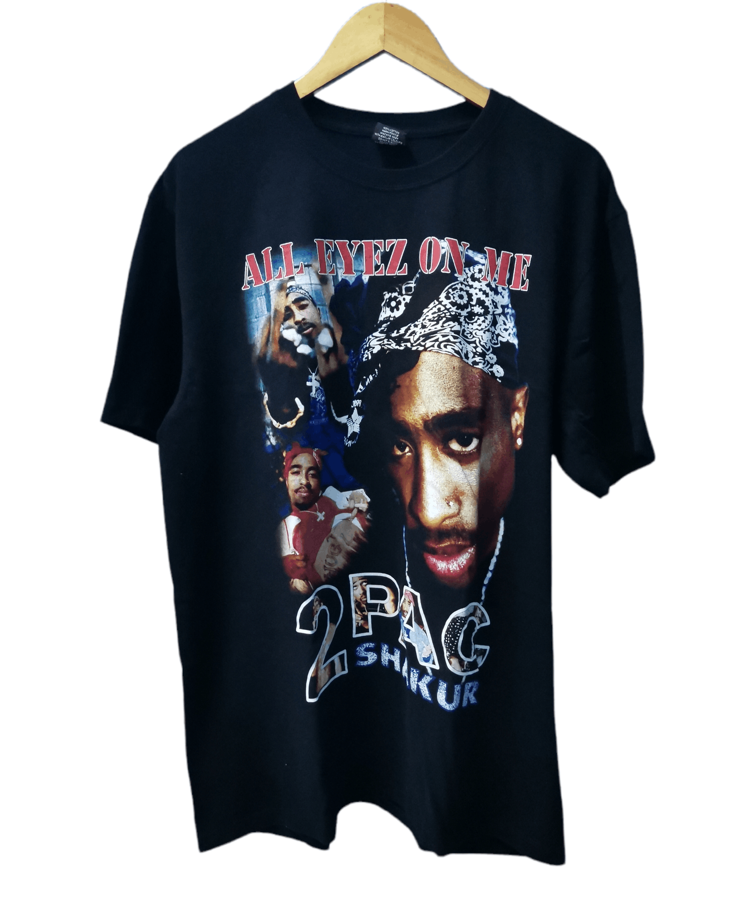 Rap Tees 2pac Tupac Shakur Tee All Eyez On Me Rap Eminem Size US XL / EU 56 / 4 - 3 Thumbnail
