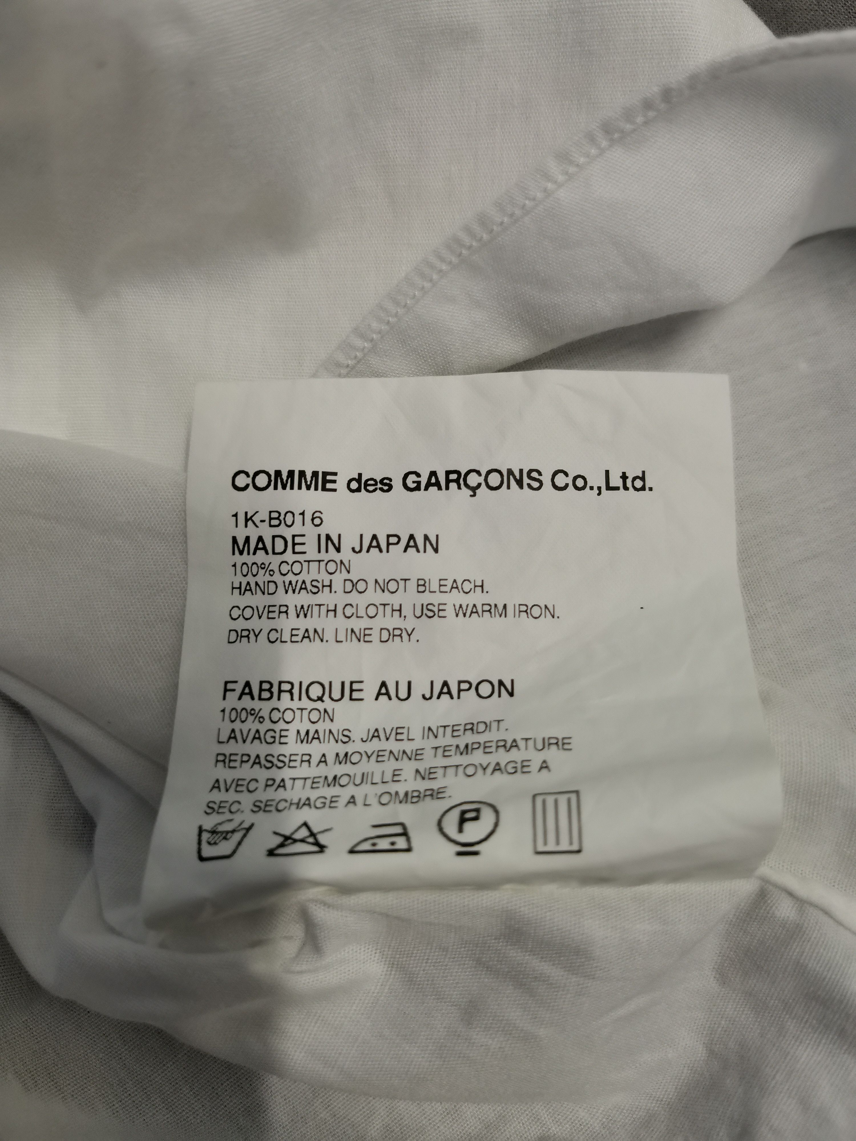 Comme des Garcons Black Comme Des Garcons Junya Watanabe Shirt Cdg Japan Size US XS / EU 42 / 0 - 3 Thumbnail
