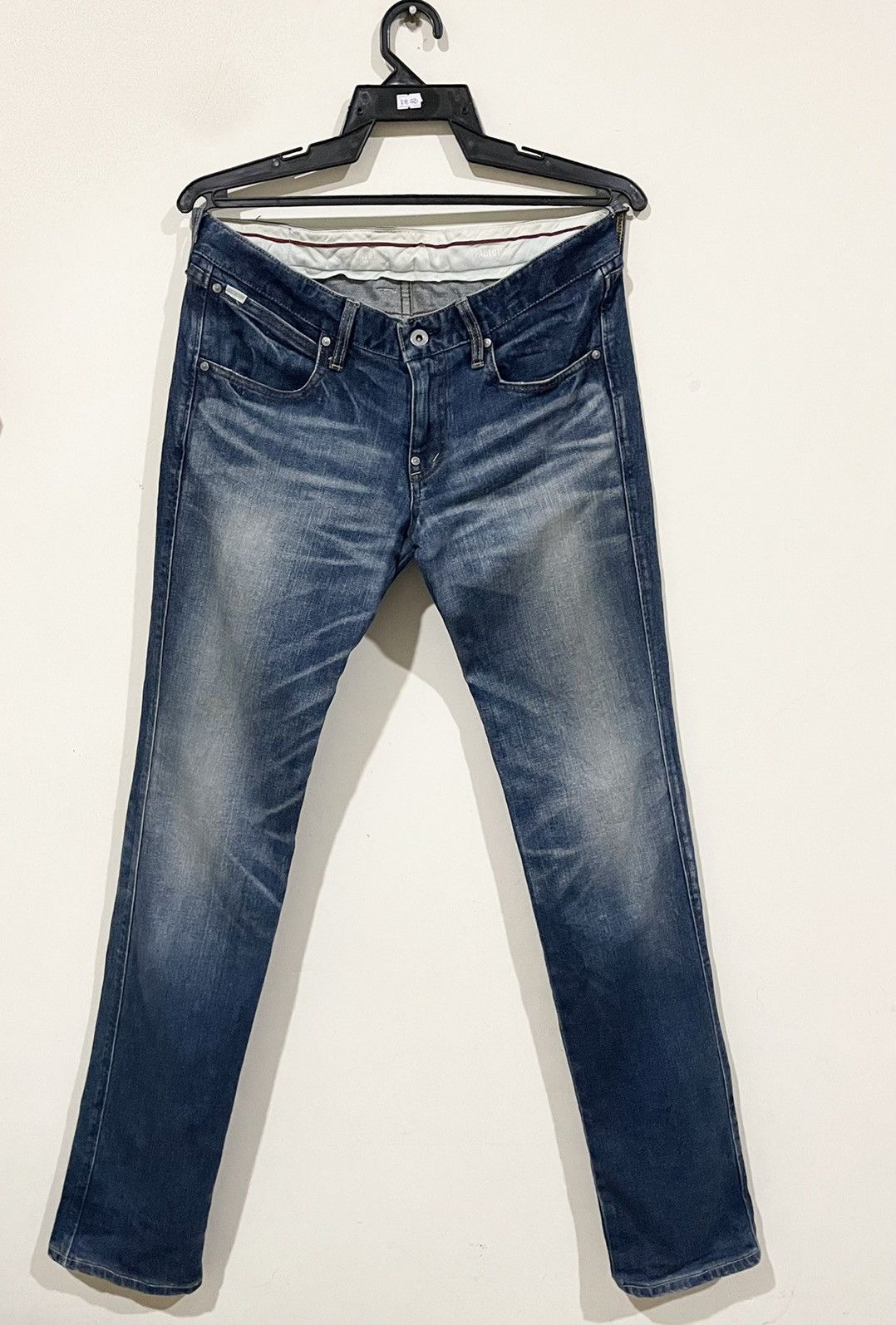 FACTOTUM Factotum Japan Rockers Stonewash Skinny Jeans Size US 33 - 1 Thumbnail