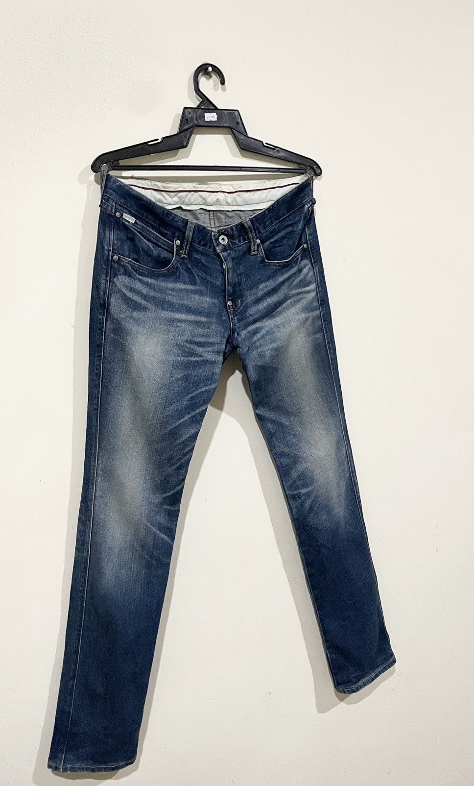 FACTOTUM Factotum Japan Rockers Stonewash Skinny Jeans Size US 33 - 4 Thumbnail