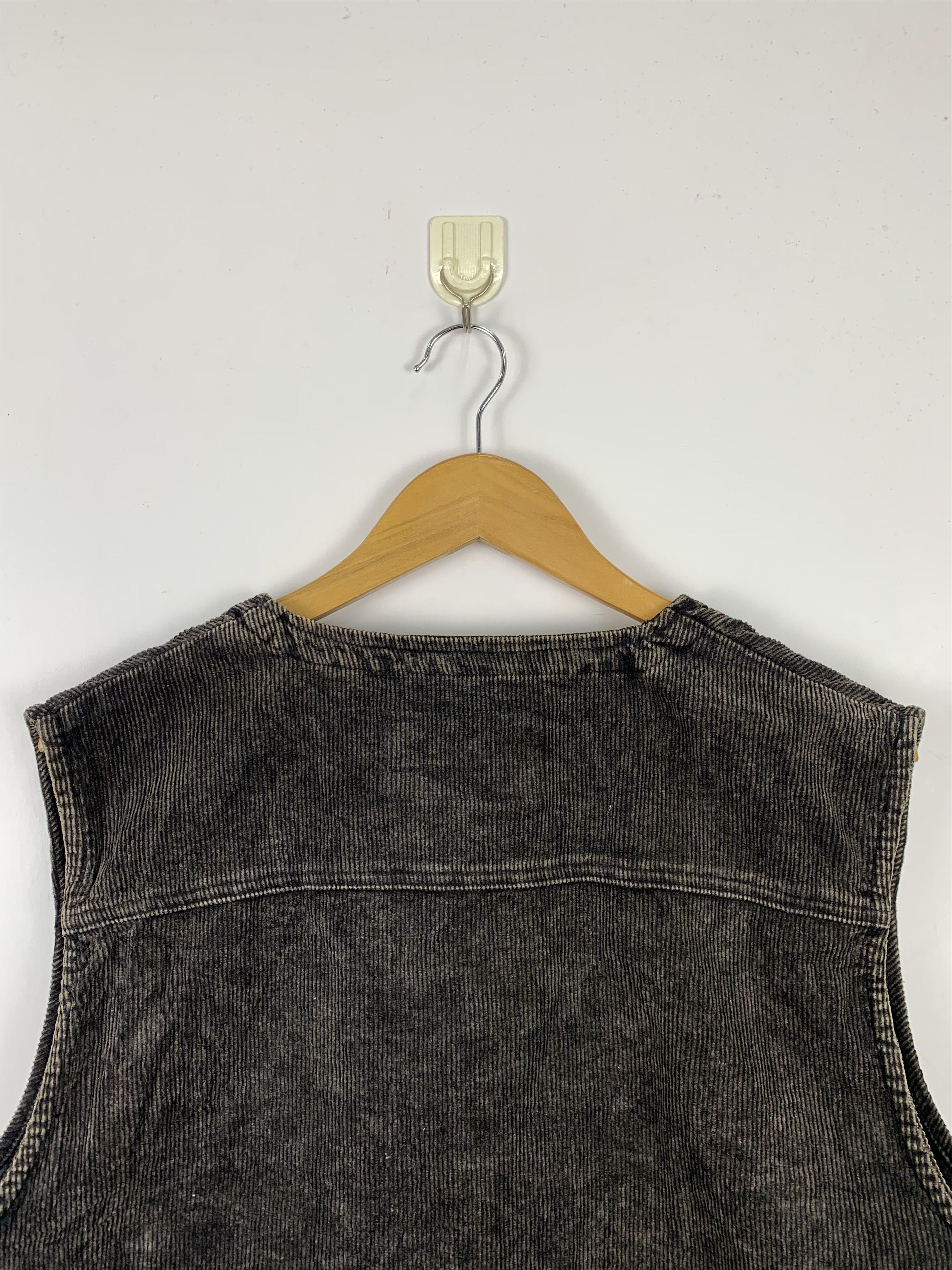 Vintage Vintage Rugged ZIPPO Faded Distressed Corduroy Vests V0094 Size US S / EU 44-46 / 1 - 7 Thumbnail