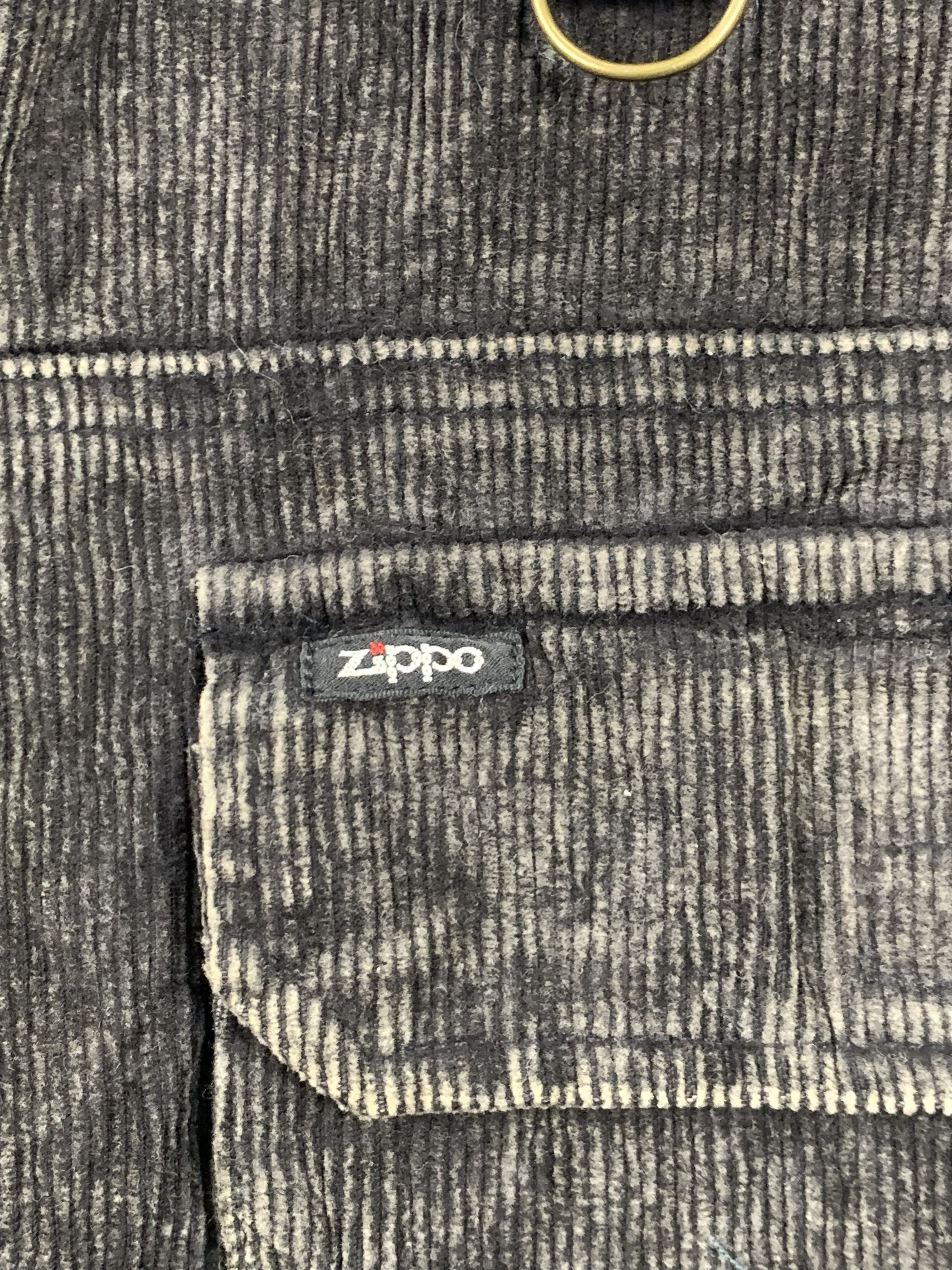 Vintage Vintage Rugged ZIPPO Faded Distressed Corduroy Vests V0094 Size US S / EU 44-46 / 1 - 4 Thumbnail