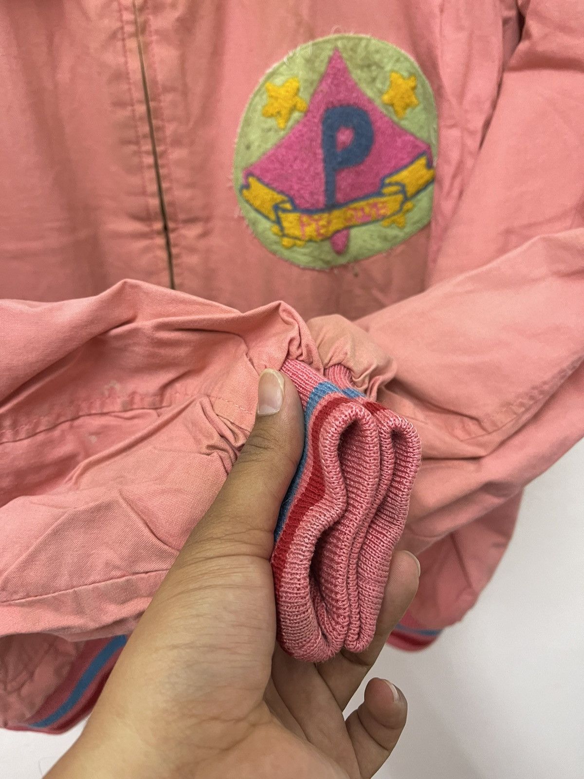 Japanese Brand × Vintage Vintage Pep Club Lined Sherpa Bomber Jacket Size US XL / EU 56 / 4 - 5 Thumbnail