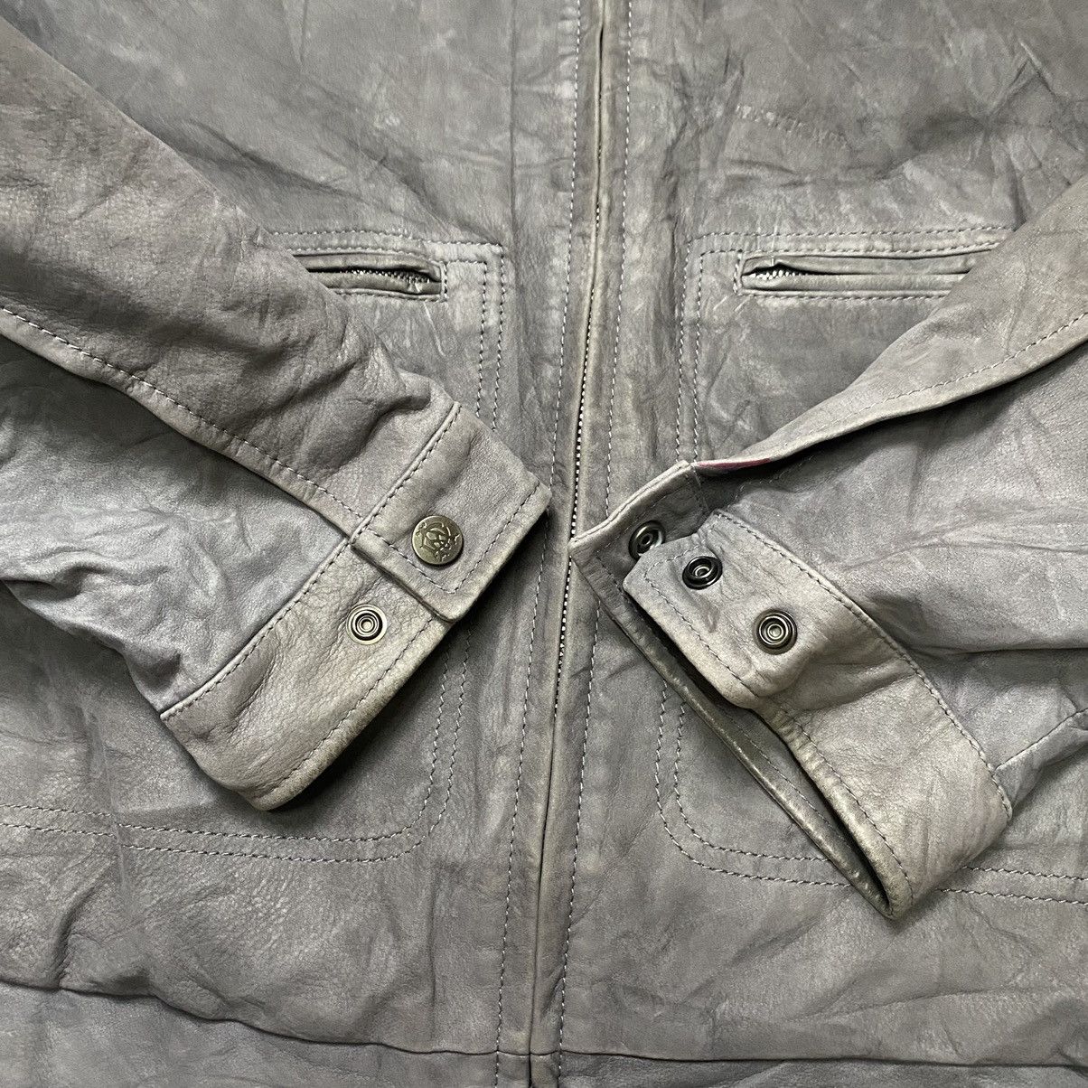 Alfred Dunhill × Vintage vintage alfred dunhill calf leather jacket Size US M / EU 48-50 / 2 - 13 Thumbnail