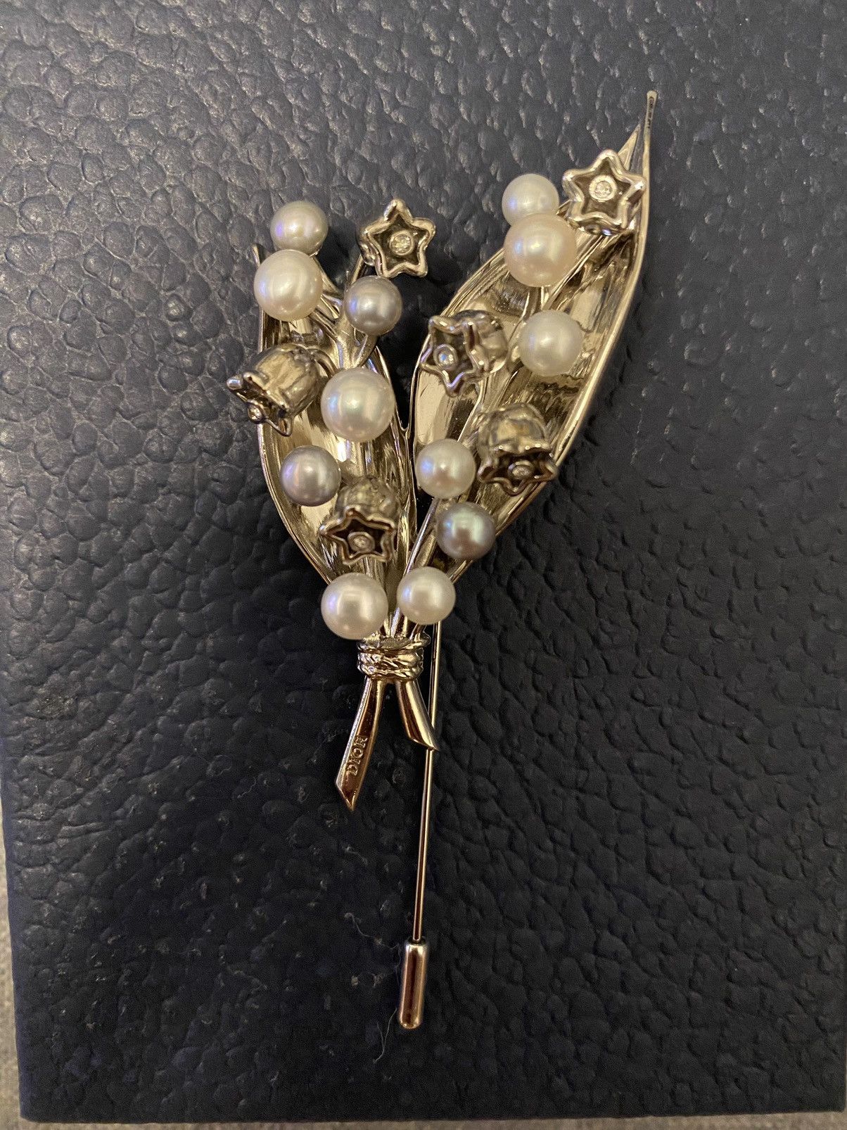Dior Dior lily of the valley brooch Size ONE SIZE - 3 Thumbnail