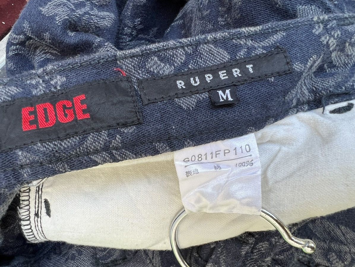 Vintage Vintage Rupert Edge Japan Jacquard Denim Flare Jeans Size US 30 / EU 46 - 18 Thumbnail