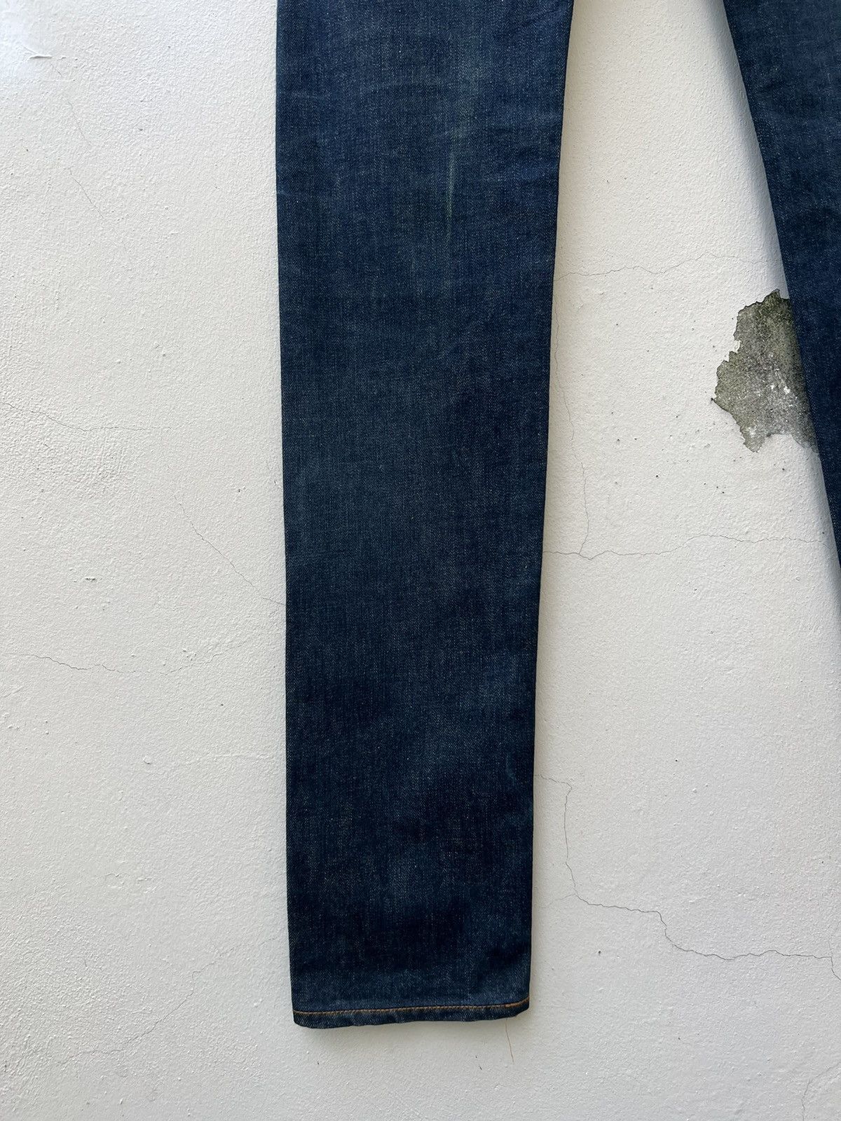 Dior × Hedi Slimane Vintage Dior Homme Long Leg Denim Jeans Size US 29 - 15 Thumbnail