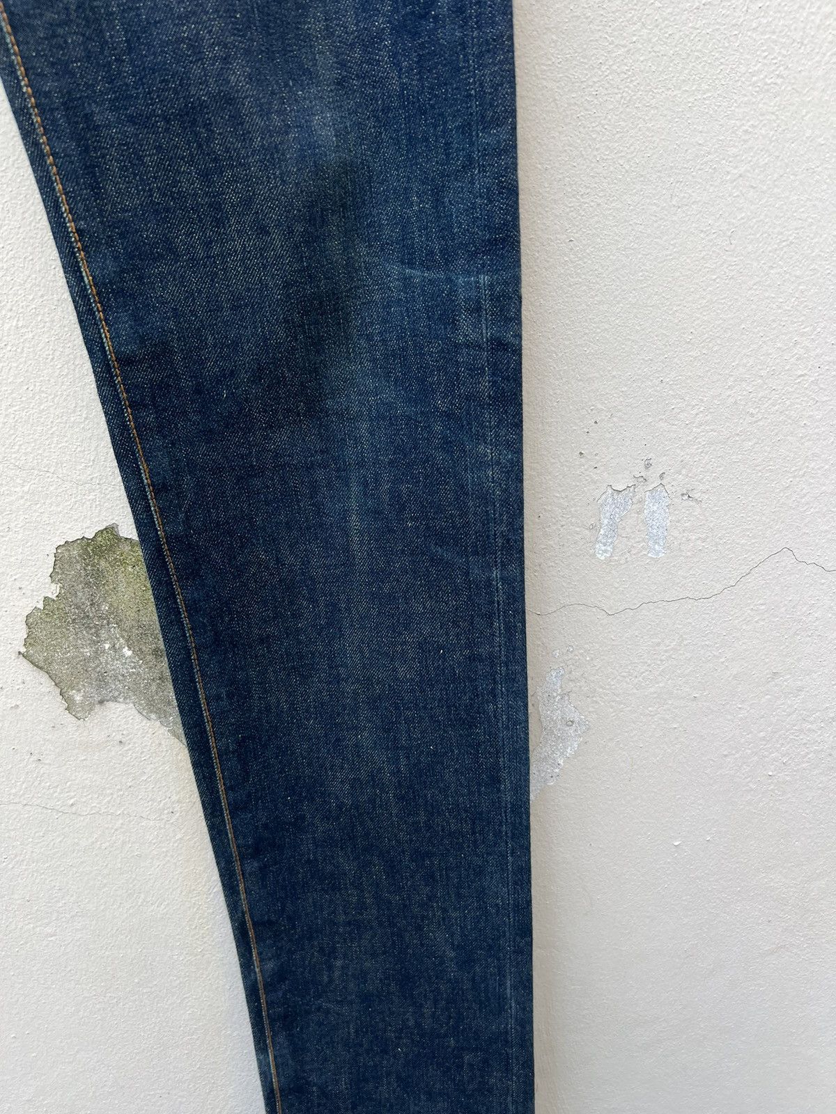 Dior × Hedi Slimane Vintage Dior Homme Long Leg Denim Jeans Size US 29 - 10 Thumbnail
