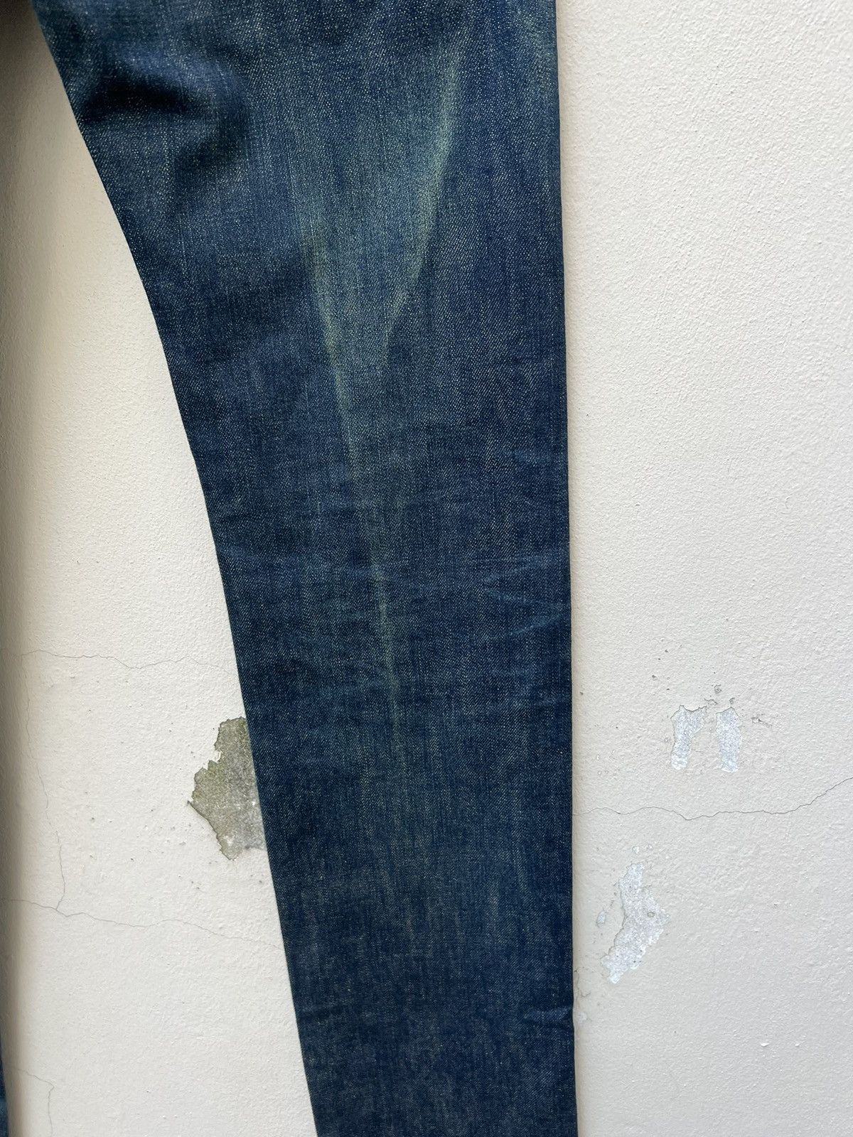 Dior × Hedi Slimane Vintage Dior Homme Long Leg Denim Jeans Size US 29 - 19 Thumbnail