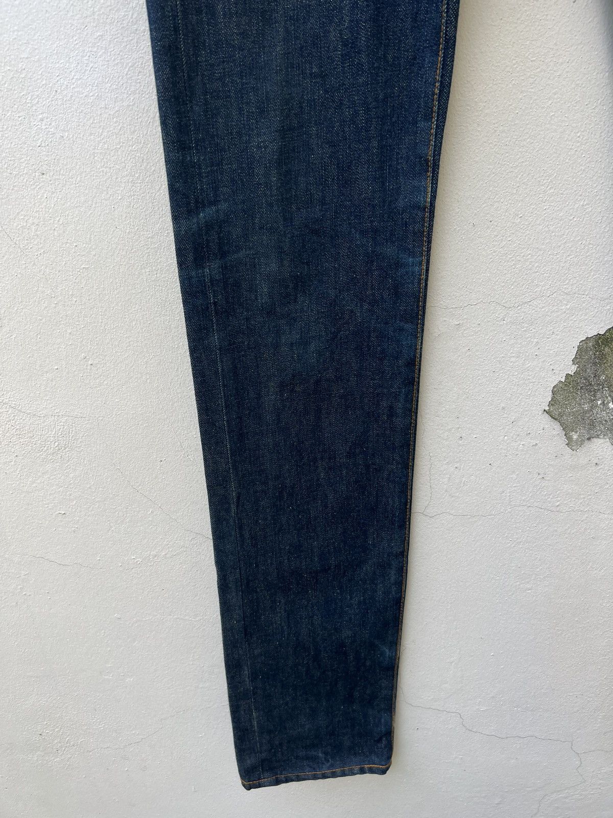 Dior × Hedi Slimane Vintage Dior Homme Long Leg Denim Jeans Size US 29 - 8 Thumbnail