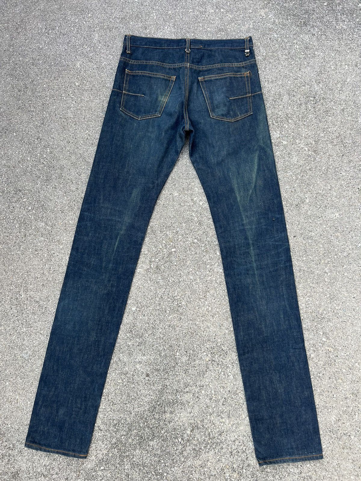 Dior × Hedi Slimane Vintage Dior Homme Long Leg Denim Jeans Size US 29 - 5 Thumbnail