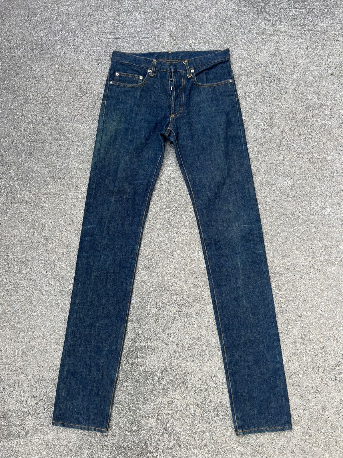 Dior × Hedi Slimane Vintage Dior Homme Long Leg Denim Jeans