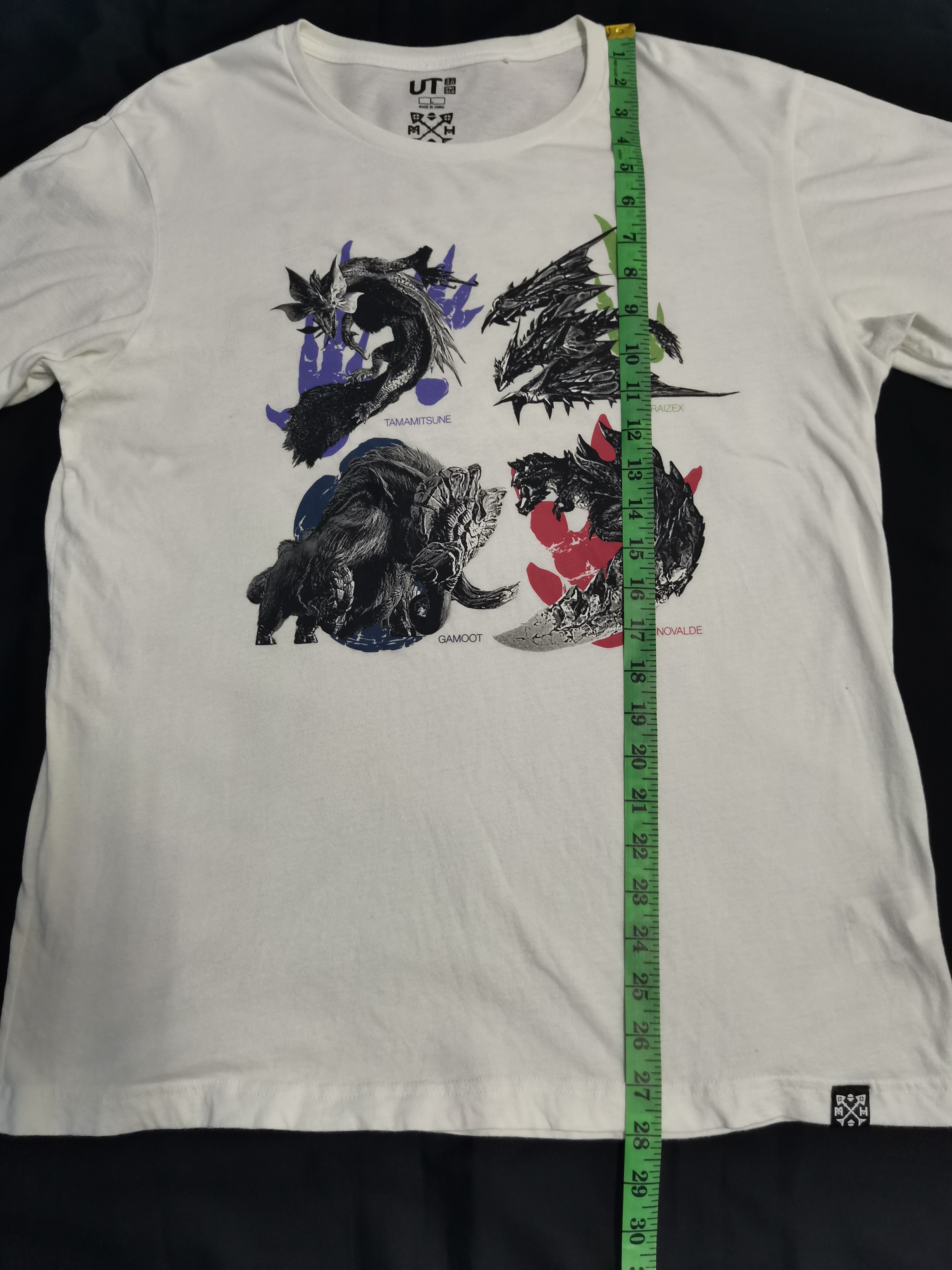 Anime × Japanese Brand × The Game Monster Hunter Japan Game Anime Tee Nintendo Bleach Eva Size US L / EU 52-54 / 3 - 5 Thumbnail