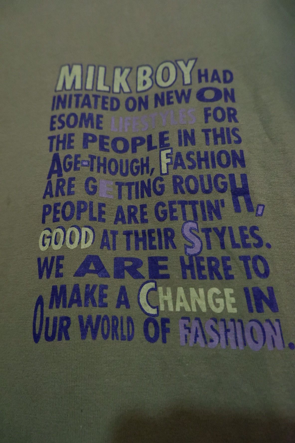 20471120 VINTAGE MILKBOY T-SHIRT Size US L / EU 52-54 / 3 - 3 Thumbnail