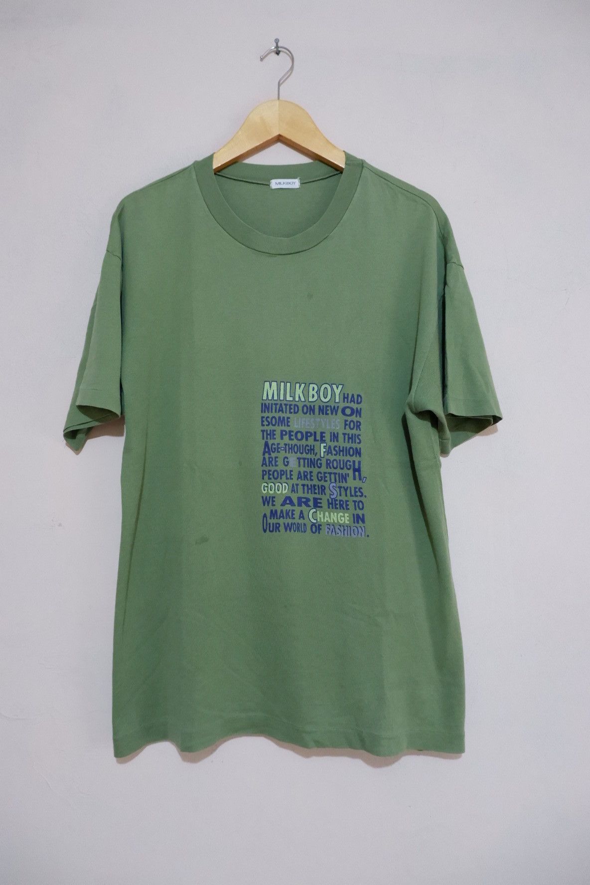 20471120 VINTAGE MILKBOY T-SHIRT Size US L / EU 52-54 / 3 - 1 Thumbnail