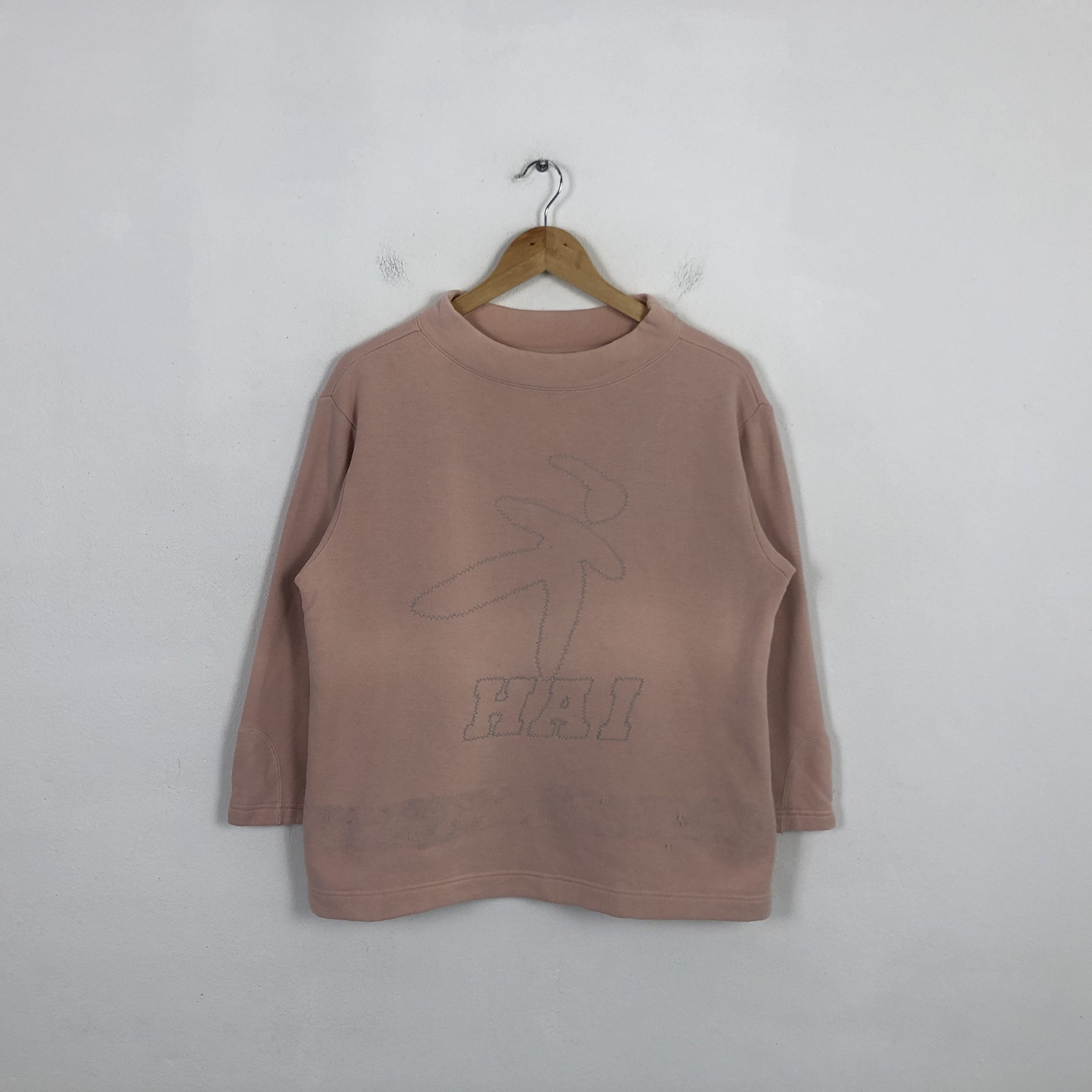 Hai Sporting Gear Hai Sporting Gear by Issey Miyake Embroidery Logo Sweatshirt Size US L / EU 52-54 / 3 - 1 Thumbnail