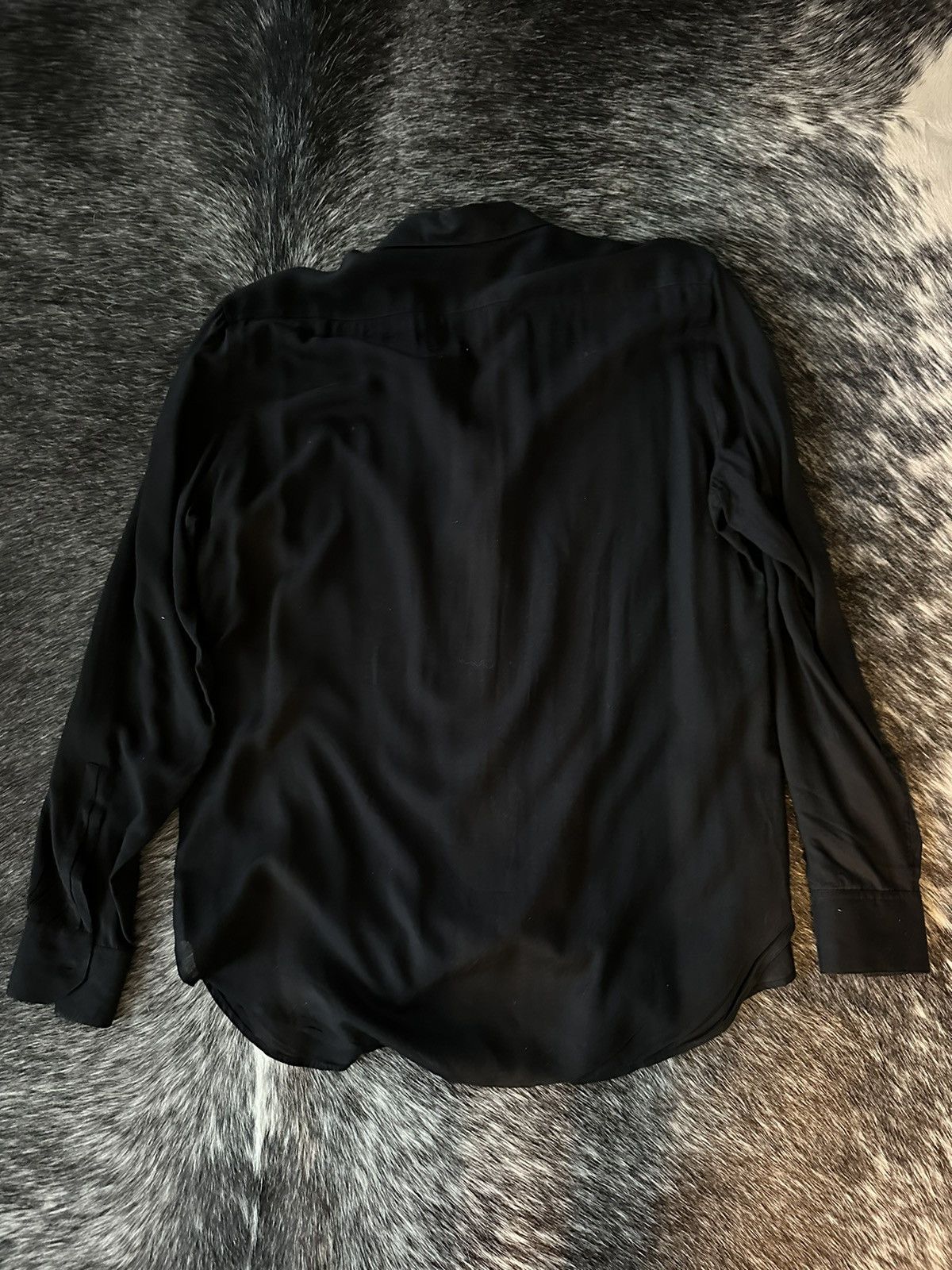 Saint Laurent Paris Saint Laurent black button up 39 Size US M / EU 48-50 / 2 - 4 Thumbnail