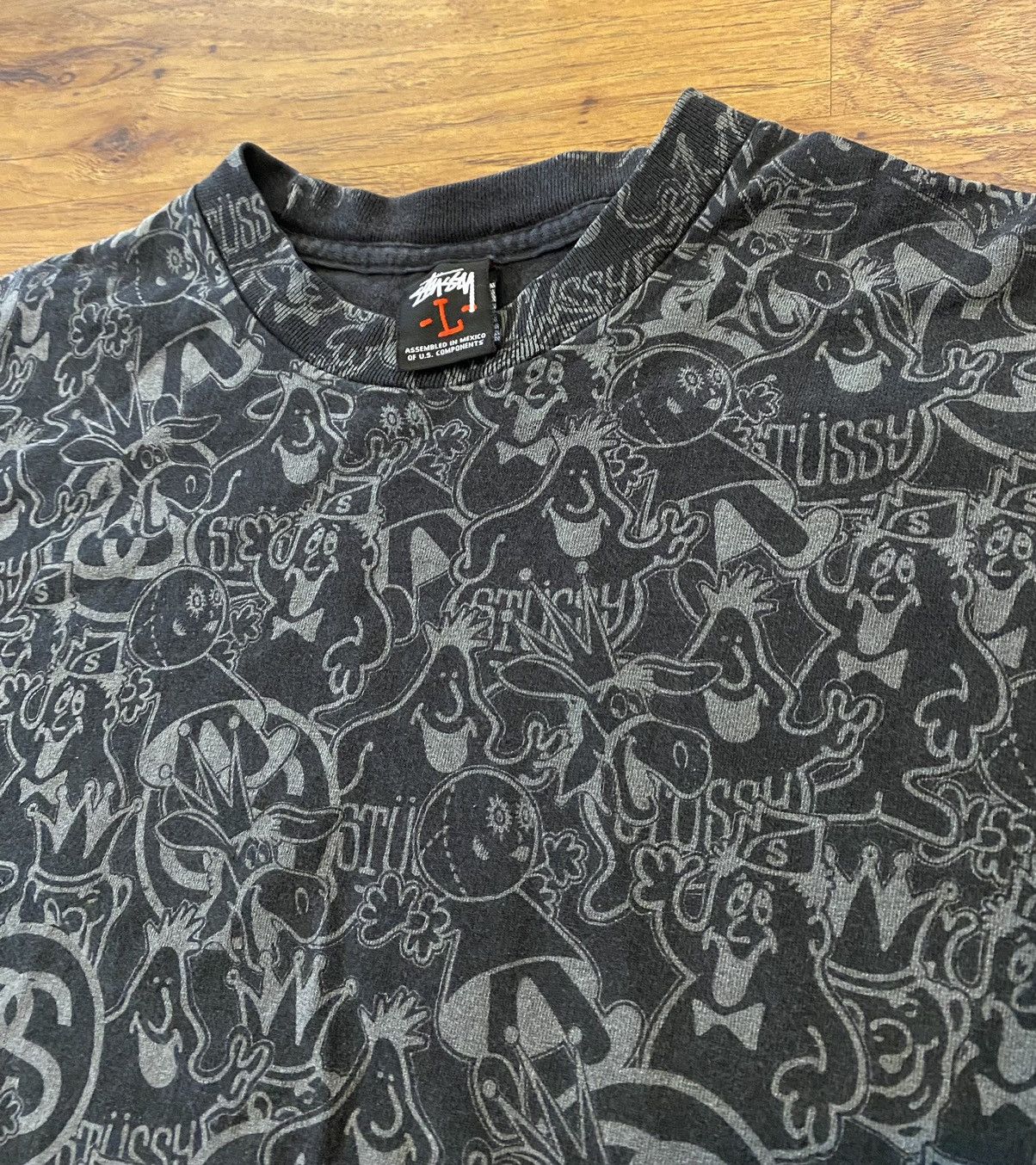 ヒップホップ/ラップ STUSSY - MOBB 🇺🇸skate street 🇯🇵 | STUSSY FADED GRAPHIC ZIP HOODIE