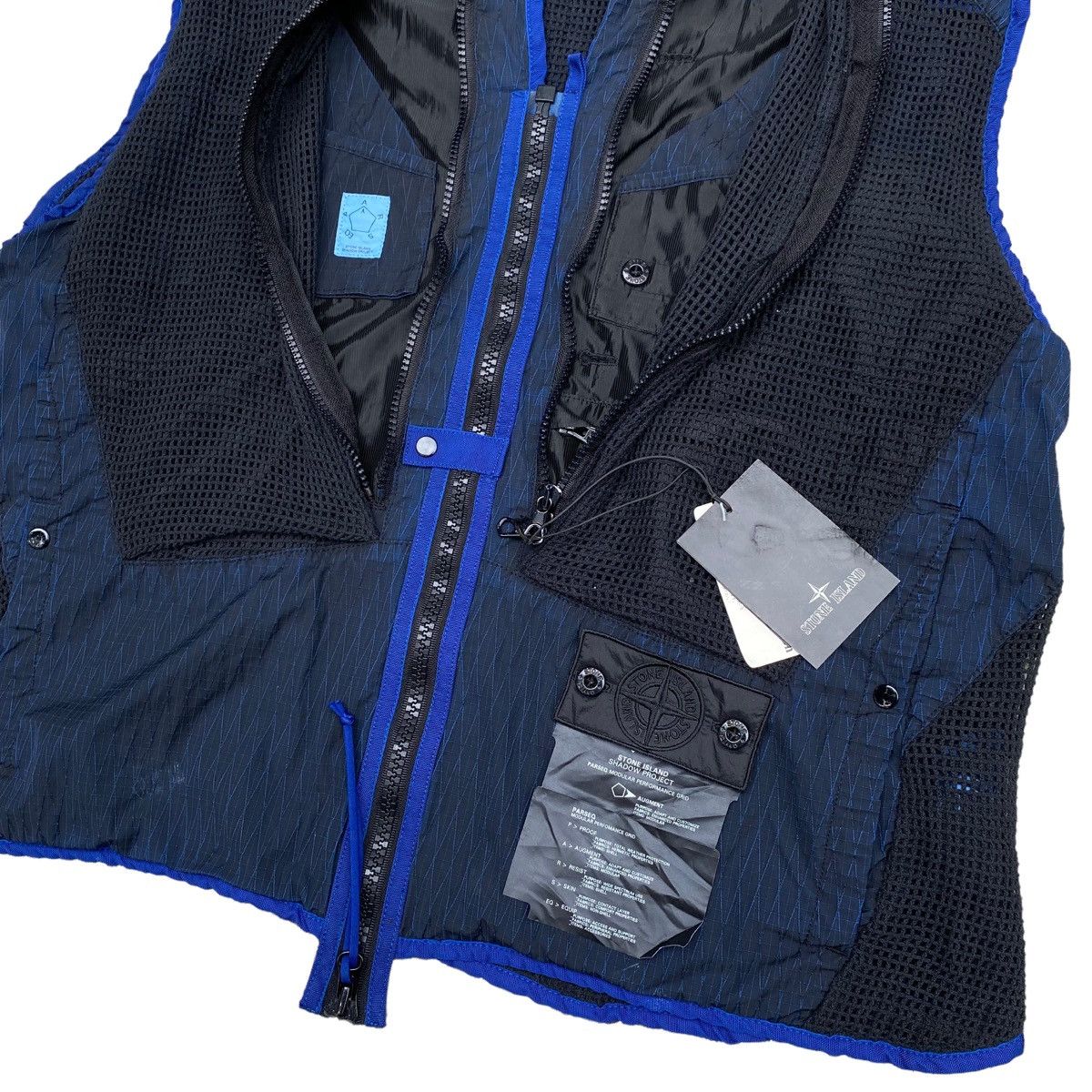Stone Island × Stone Island Shadow Project Stone Island Shadow Project Modular Vest Size US XXL / EU 58 / 5 - 4 Thumbnail
